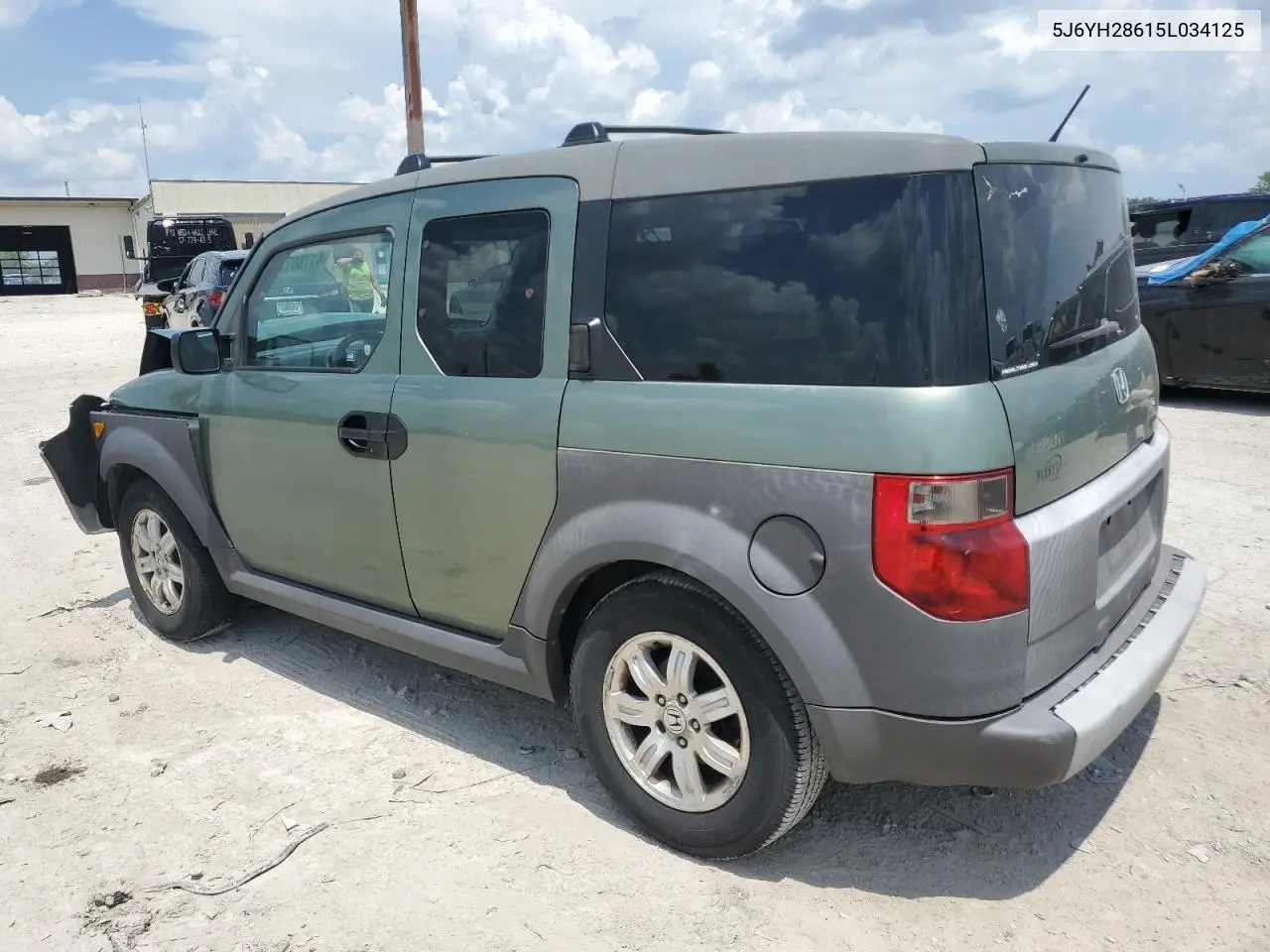 2005 Honda Element Ex VIN: 5J6YH28615L034125 Lot: 61786785