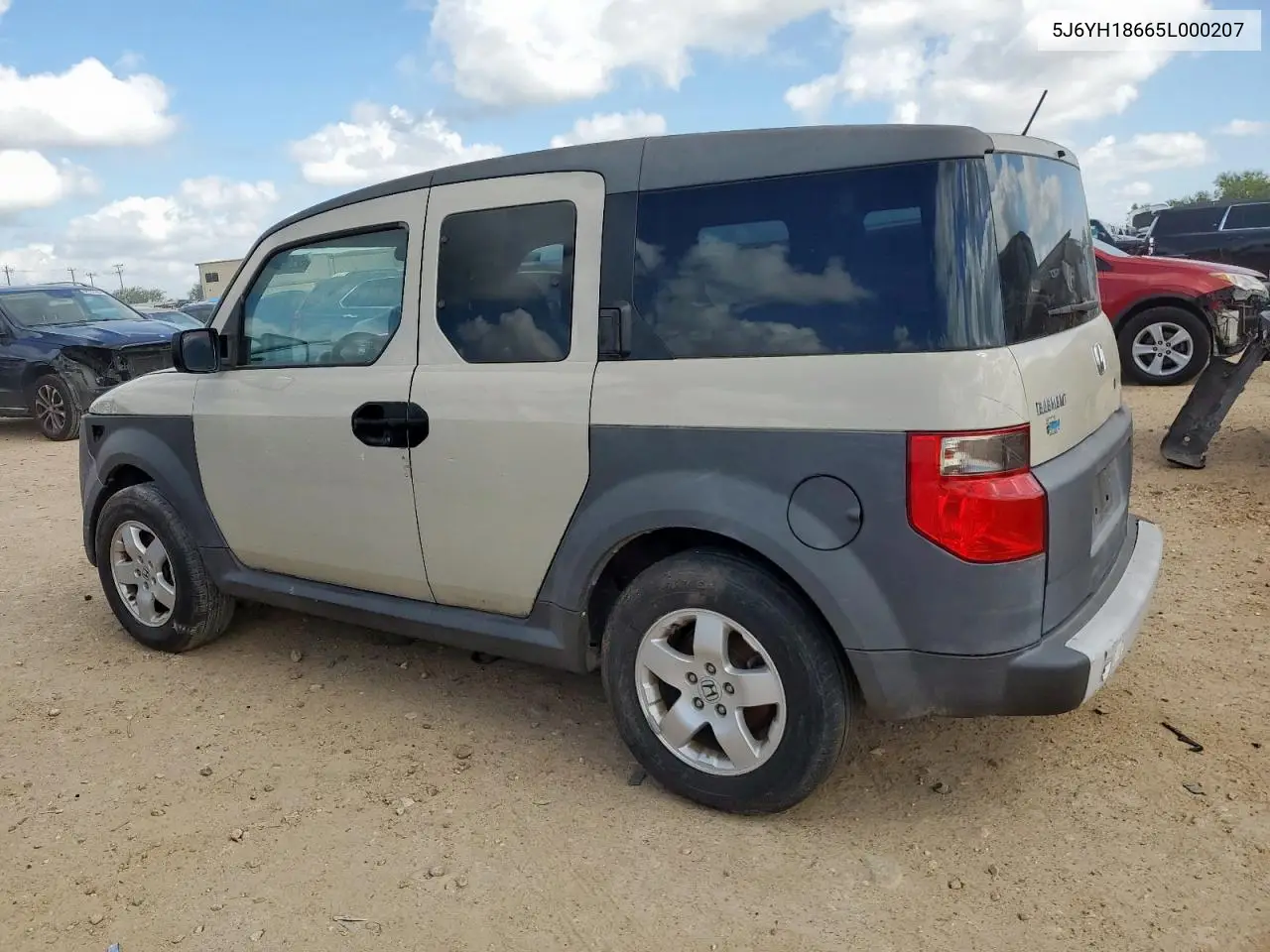 2005 Honda Element Ex VIN: 5J6YH18665L000207 Lot: 62335735