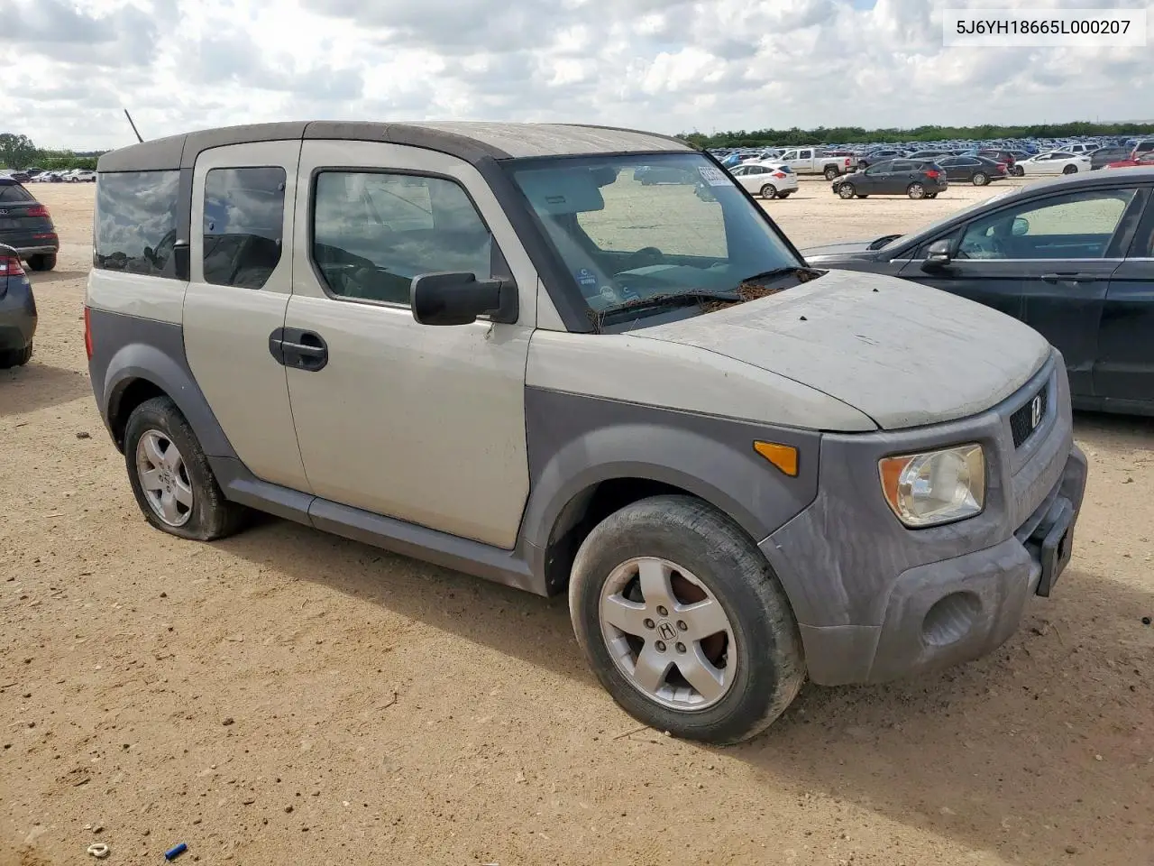2005 Honda Element Ex VIN: 5J6YH18665L000207 Lot: 62335735