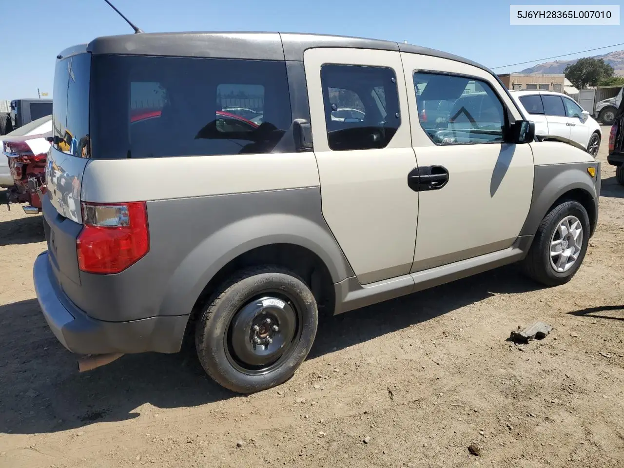 2005 Honda Element Lx VIN: 5J6YH28365L007010 Lot: 62509165