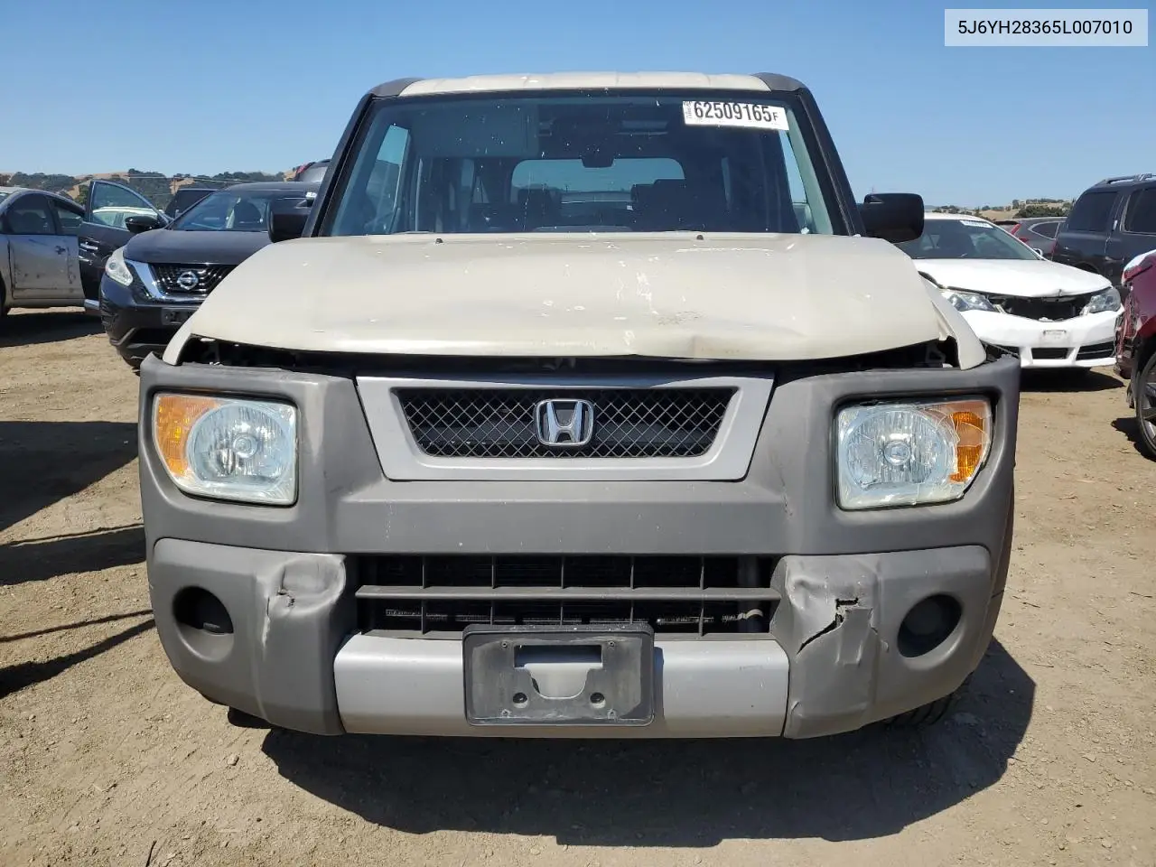 2005 Honda Element Lx VIN: 5J6YH28365L007010 Lot: 62509165