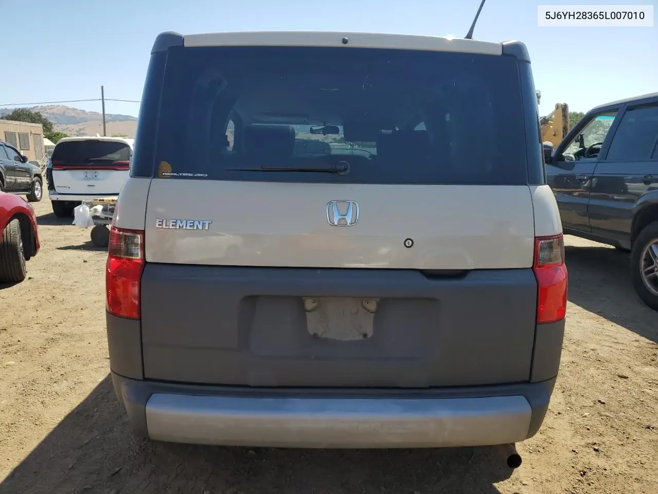 2005 Honda Element Lx VIN: 5J6YH28365L007010 Lot: 62509165