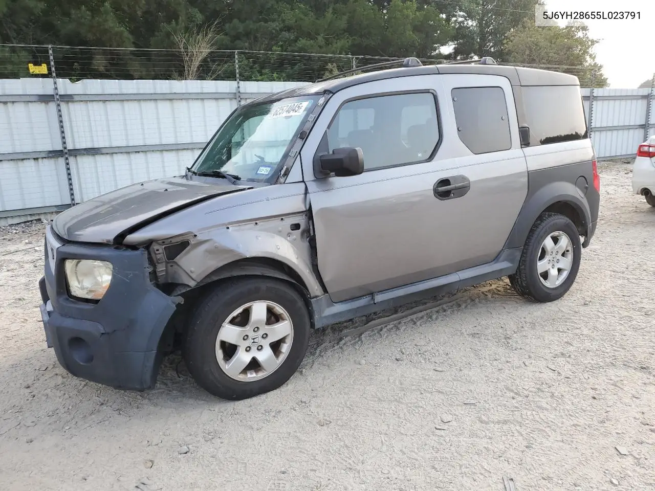 2005 Honda Element Ex VIN: 5J6YH28655L023791 Lot: 62574045