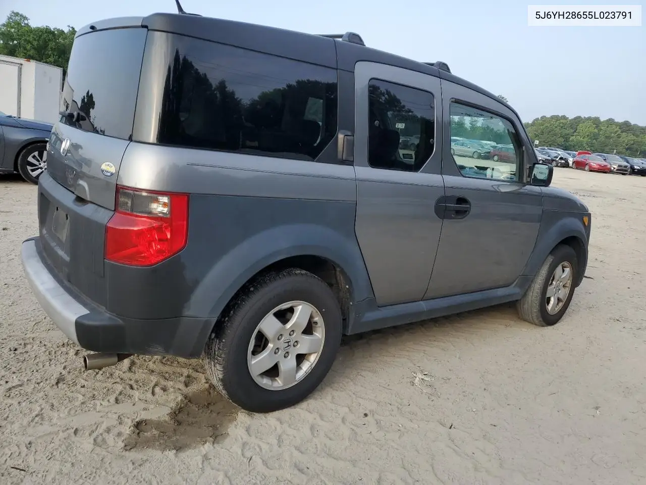 2005 Honda Element Ex VIN: 5J6YH28655L023791 Lot: 62574045