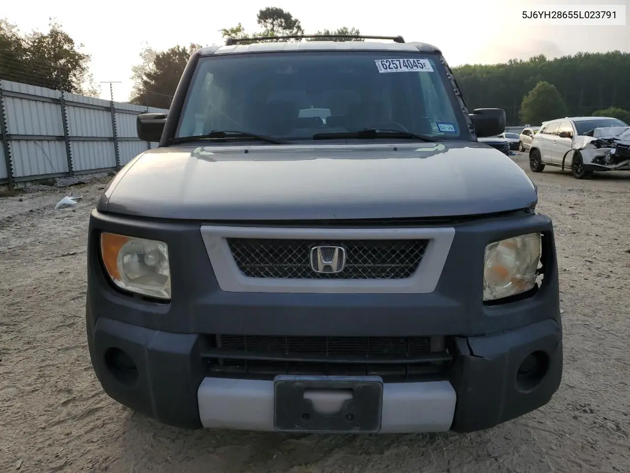 2005 Honda Element Ex VIN: 5J6YH28655L023791 Lot: 62574045