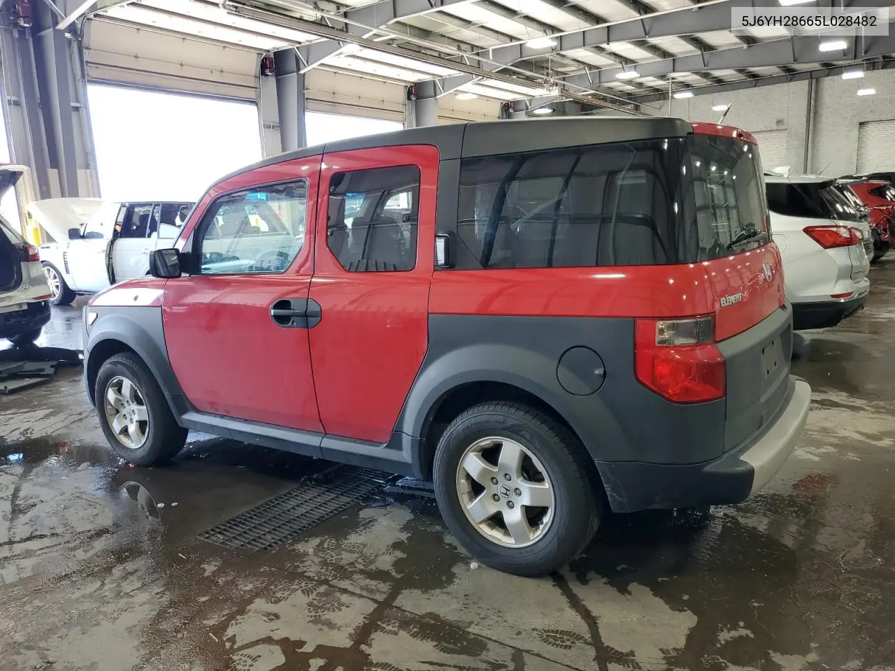 2005 Honda Element Ex VIN: 5J6YH28665L028482 Lot: 63139615