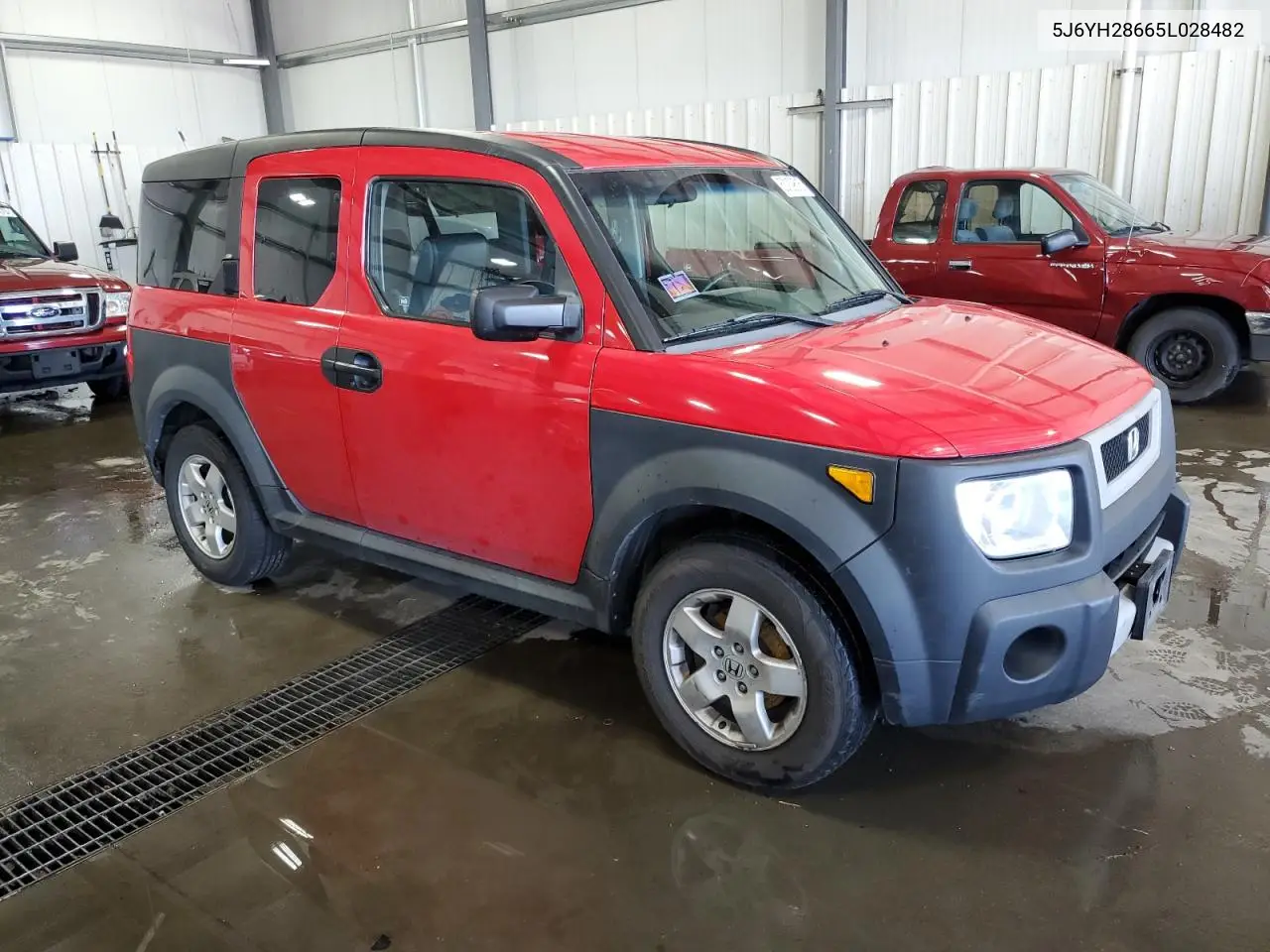2005 Honda Element Ex VIN: 5J6YH28665L028482 Lot: 63139615