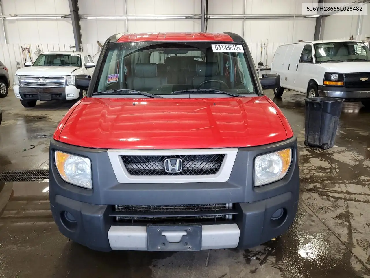 2005 Honda Element Ex VIN: 5J6YH28665L028482 Lot: 63139615