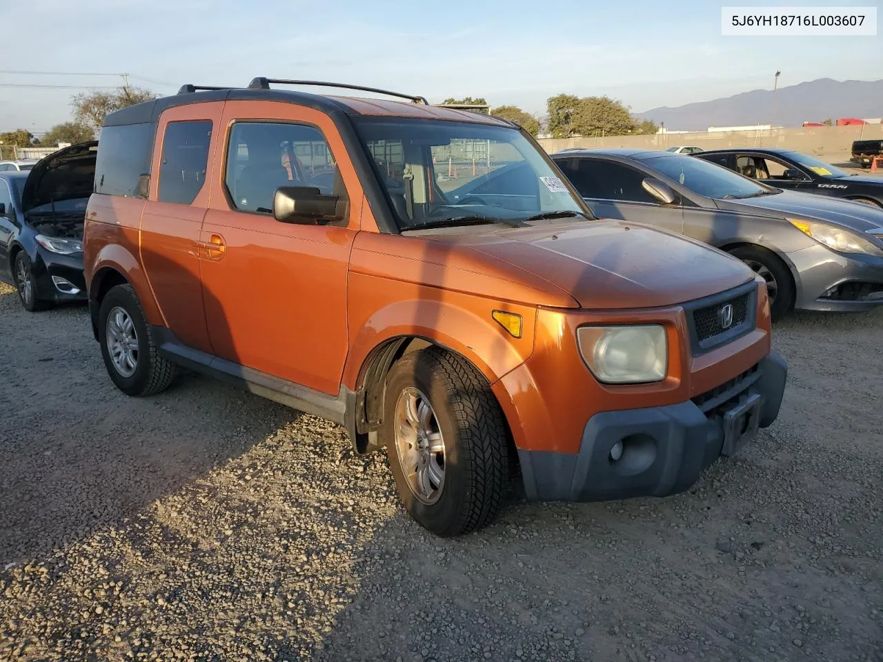 2006 Honda Element Ex VIN: 5J6YH18716L003607 Lot: 43426985