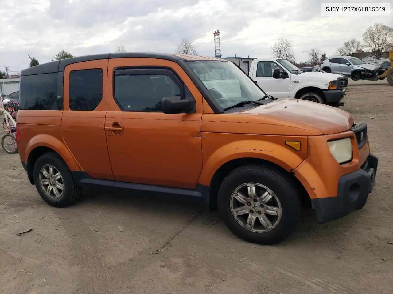 2006 Honda Element Ex VIN: 5J6YH287X6L015549 Lot: 51107125
