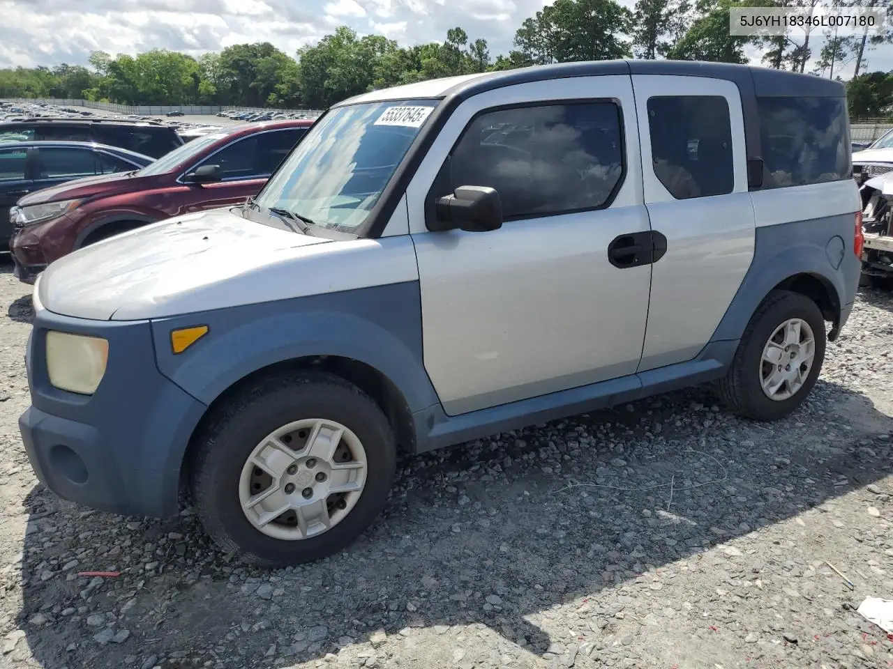 2006 Honda Element Lx VIN: 5J6YH18346L007180 Lot: 55337645