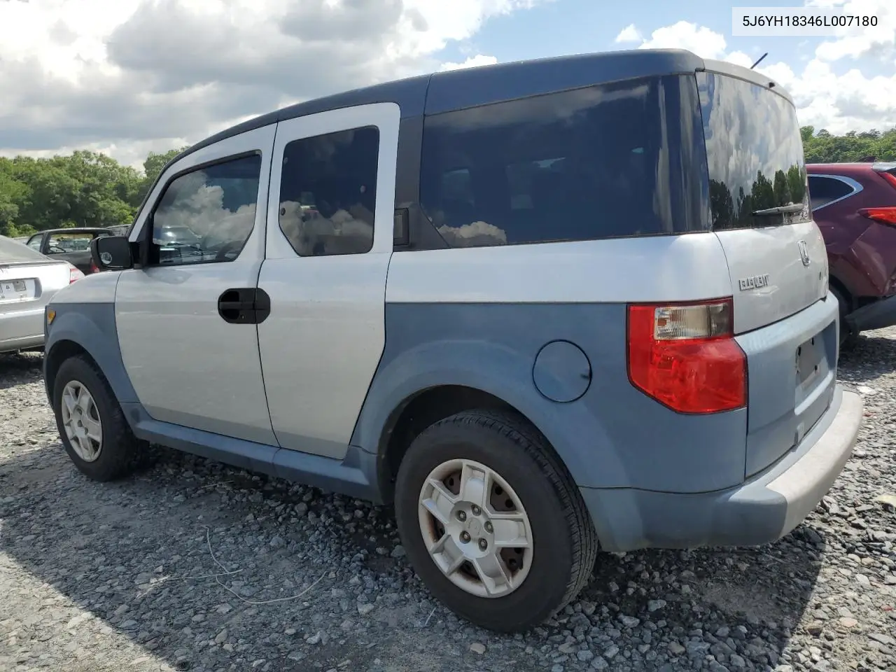 2006 Honda Element Lx VIN: 5J6YH18346L007180 Lot: 55337645