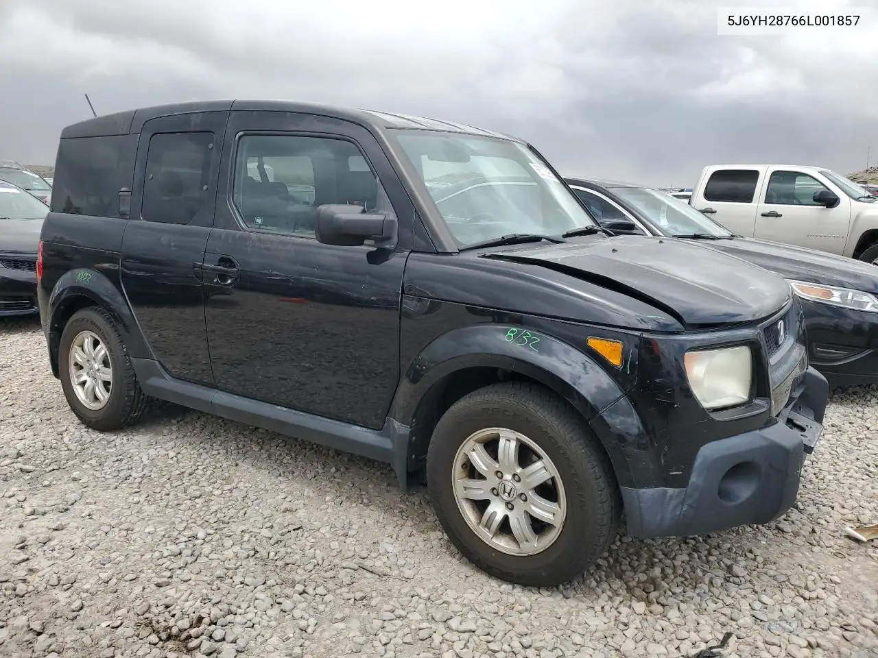 2006 Honda Element Ex VIN: 5J6YH28766L001857 Lot: 56726965