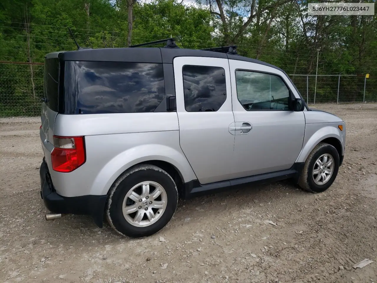 2006 Honda Element Ex VIN: 5J6YH27776L023447 Lot: 56992215