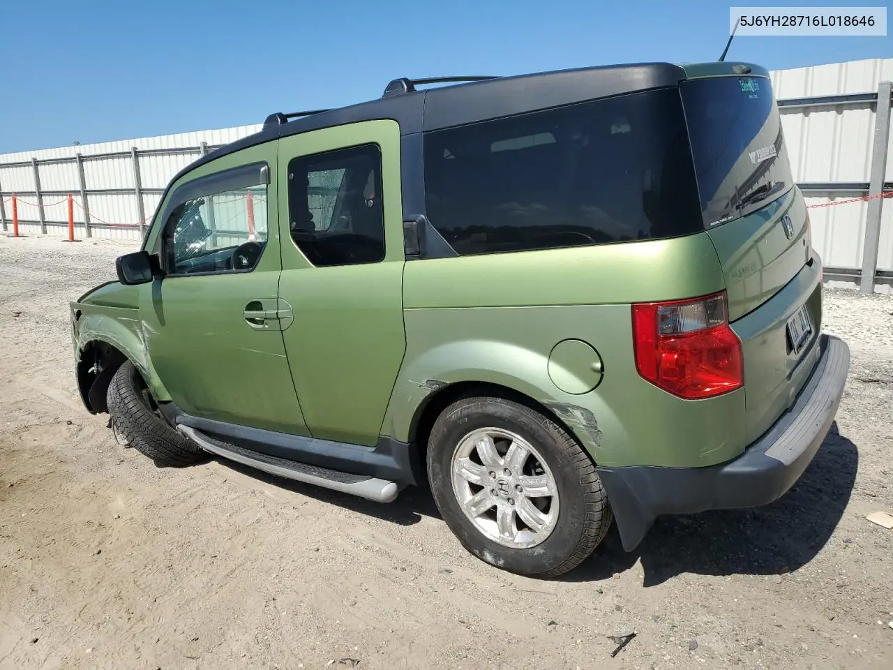 2006 Honda Element Ex VIN: 5J6YH28716L018646 Lot: 62333975