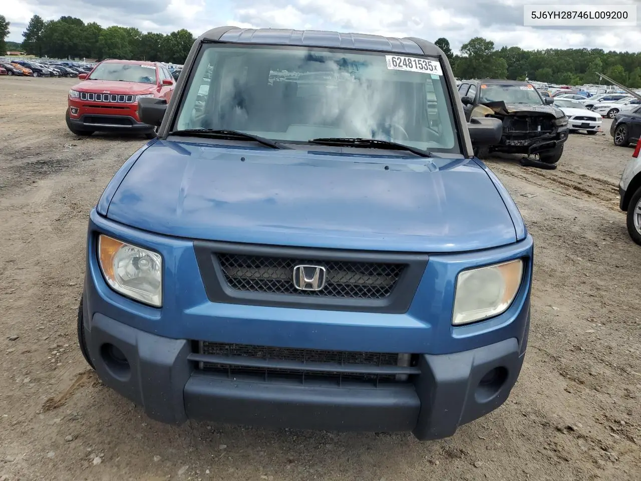 2006 Honda Element Ex VIN: 5J6YH28746L009200 Lot: 62481535