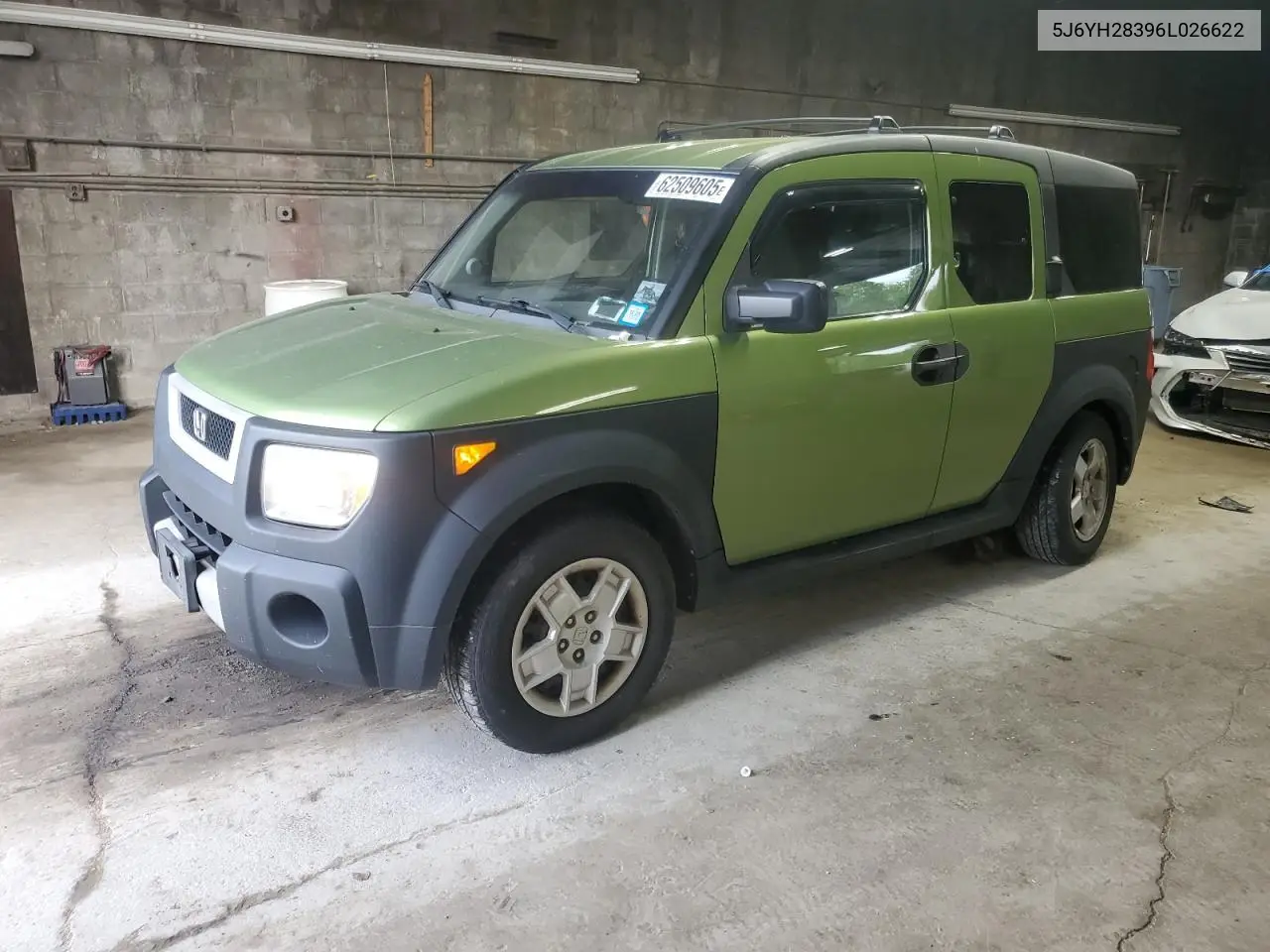 2006 Honda Element Lx VIN: 5J6YH28396L026622 Lot: 62509605
