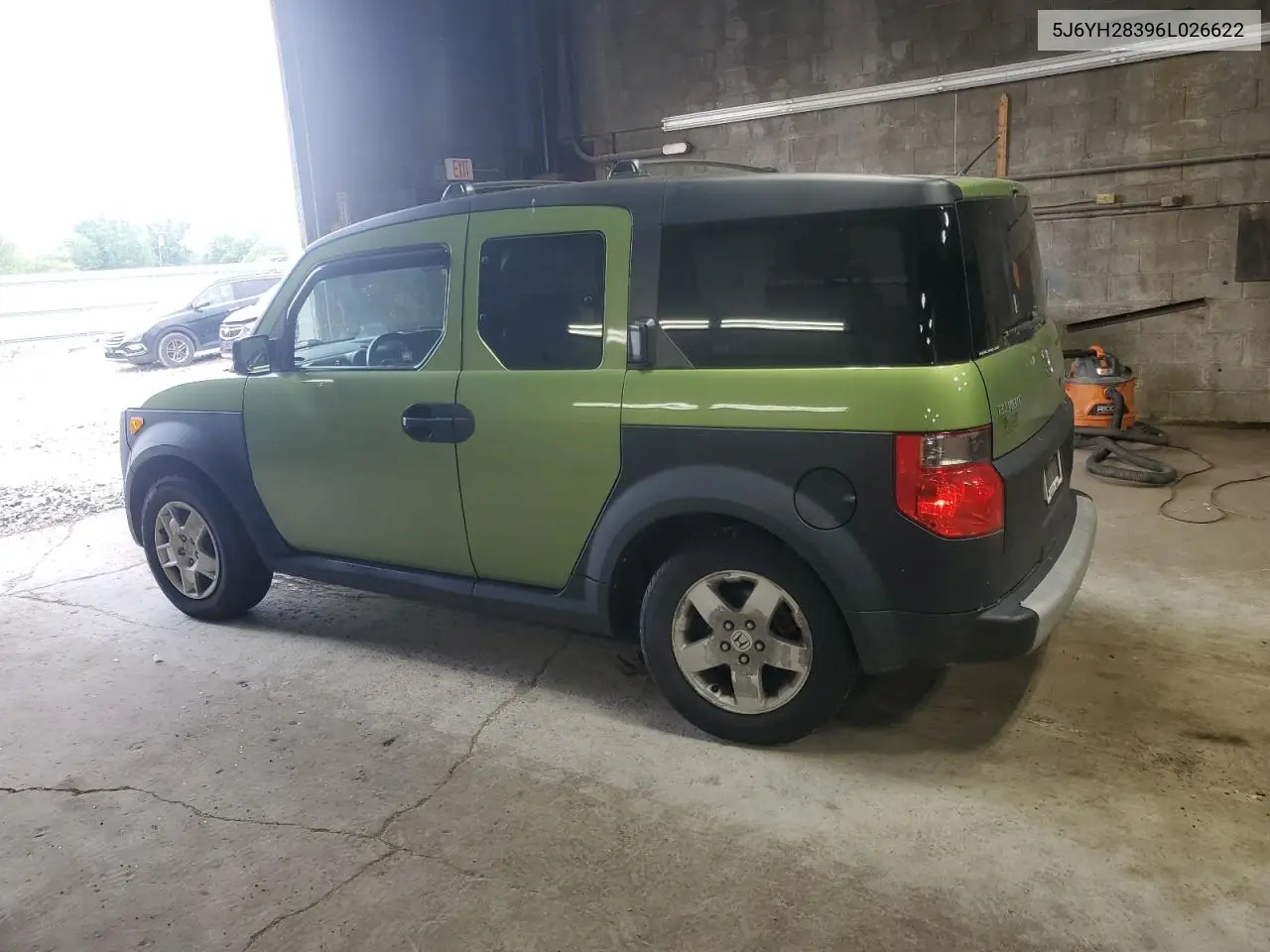 2006 Honda Element Lx VIN: 5J6YH28396L026622 Lot: 62509605