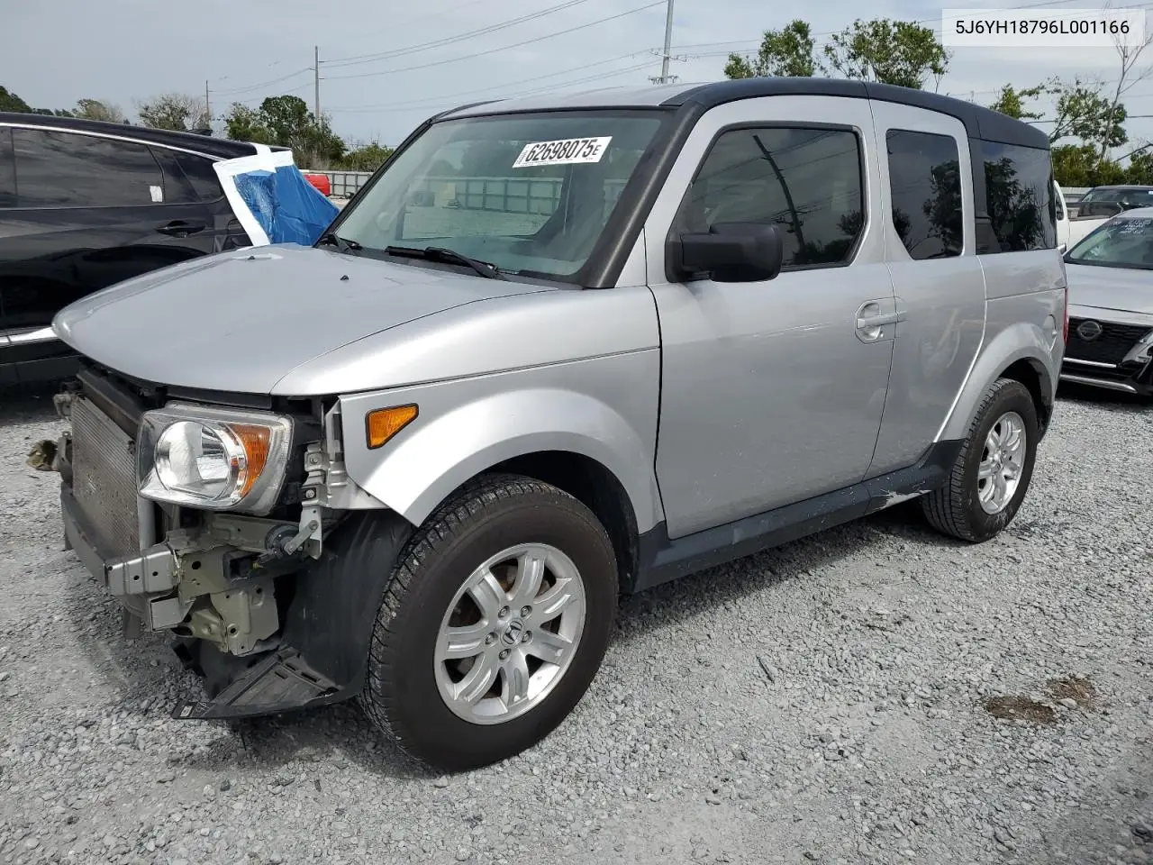 2006 Honda Element Ex VIN: 5J6YH18796L001166 Lot: 62698075