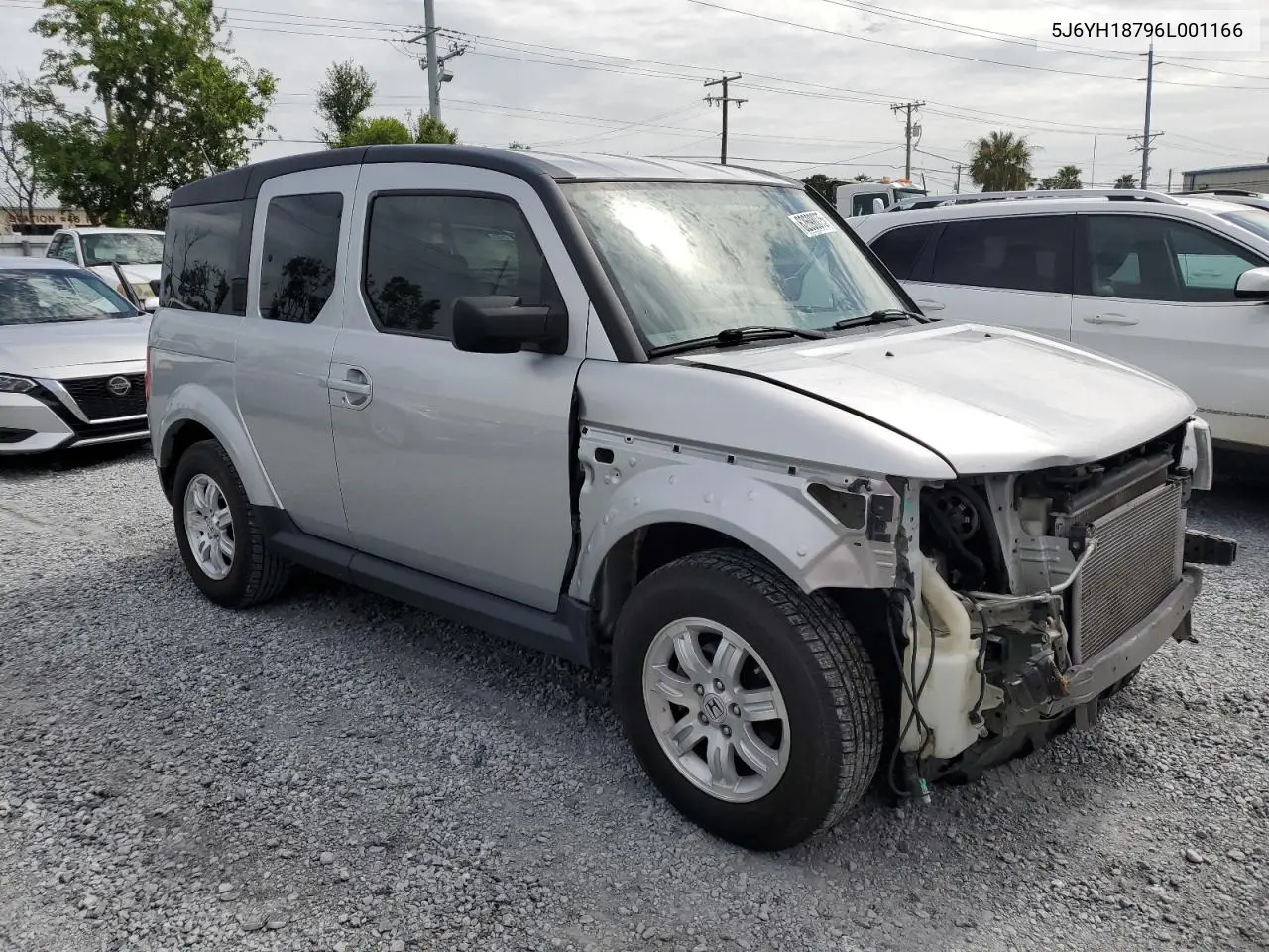 2006 Honda Element Ex VIN: 5J6YH18796L001166 Lot: 62698075