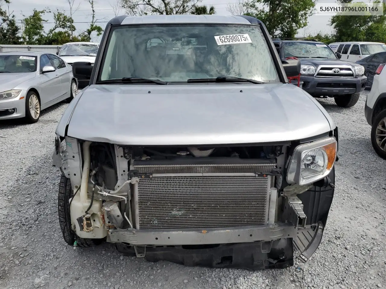 2006 Honda Element Ex VIN: 5J6YH18796L001166 Lot: 62698075