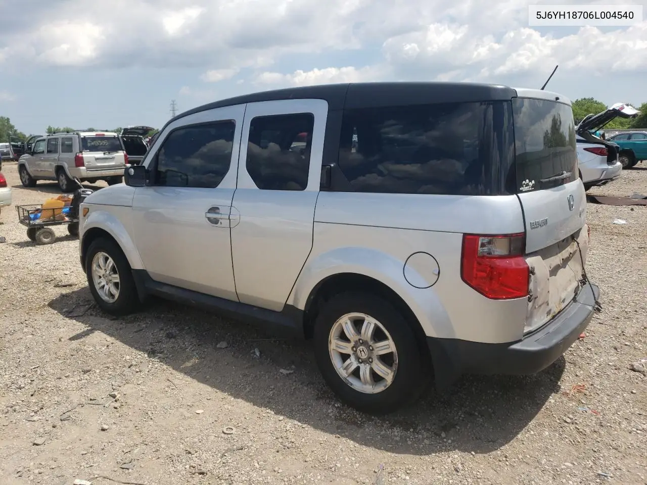 2006 Honda Element Ex VIN: 5J6YH18706L004540 Lot: 62885885