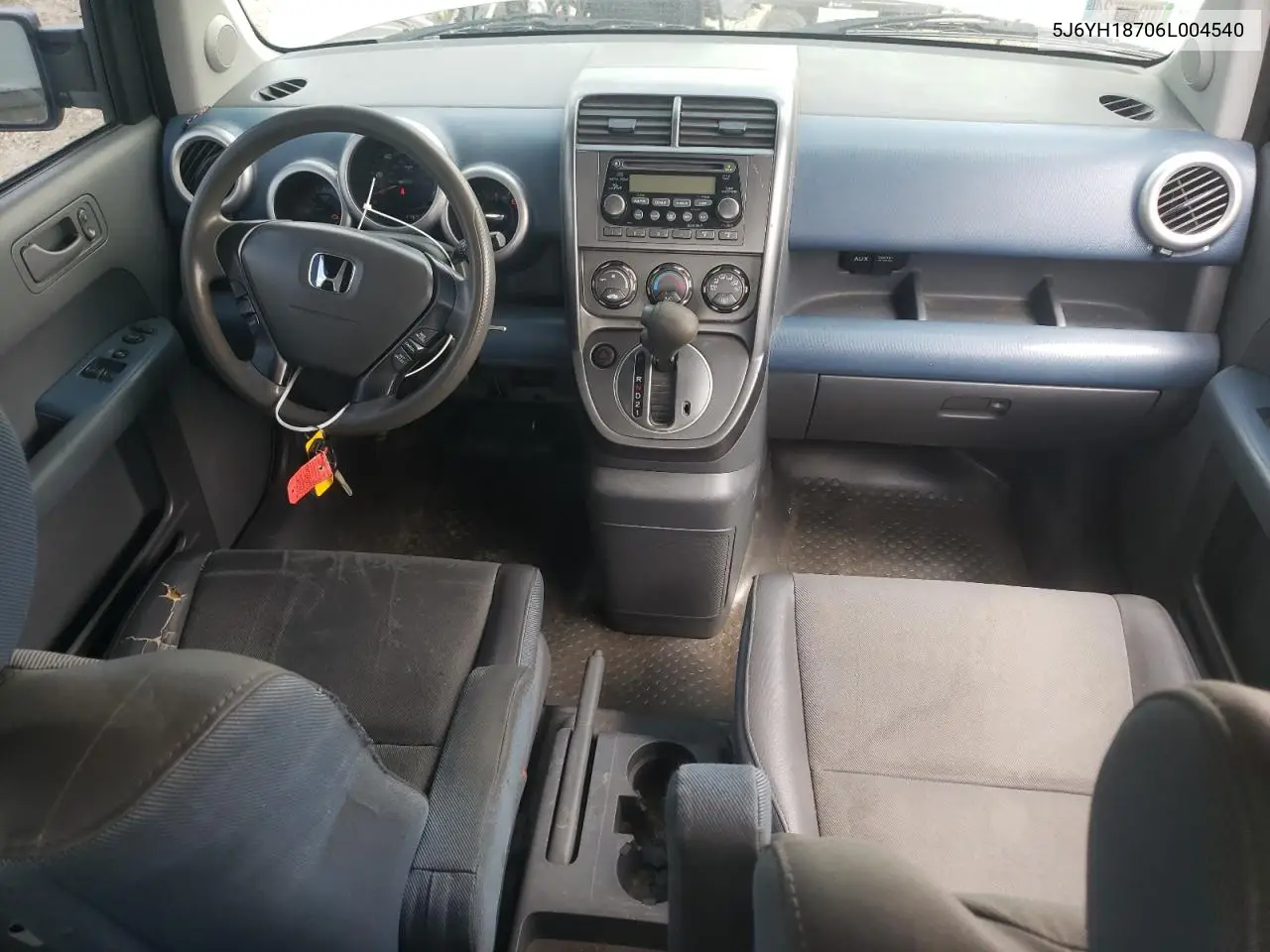 2006 Honda Element Ex VIN: 5J6YH18706L004540 Lot: 62885885