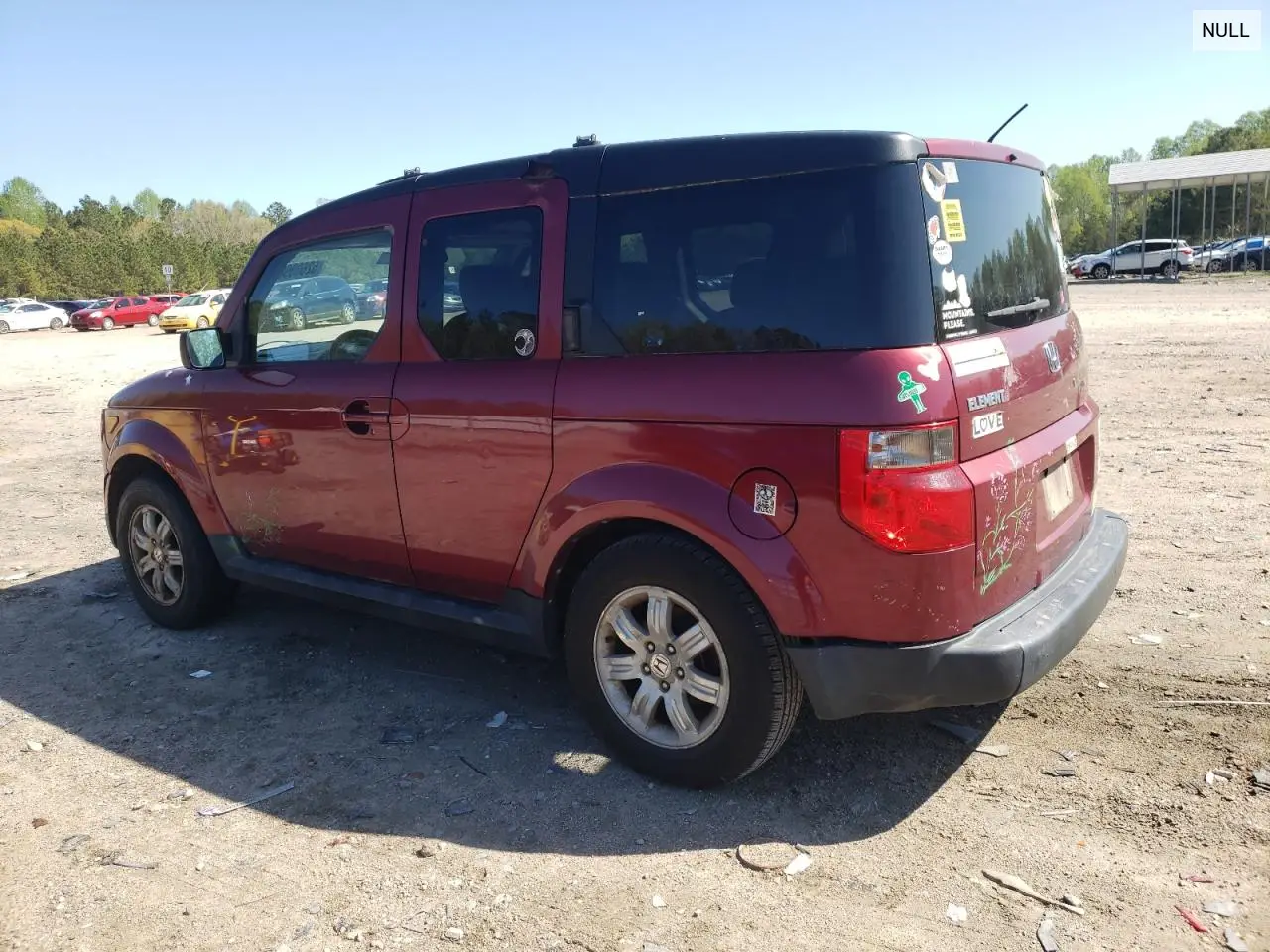 2007 Honda Element Ex VIN: 5J6YH28767L011242 Lot: 52603985