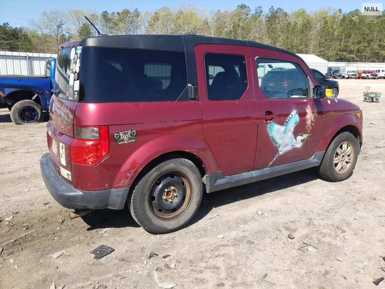 2007 Honda Element Ex VIN: 5J6YH28767L011242 Lot: 52603985