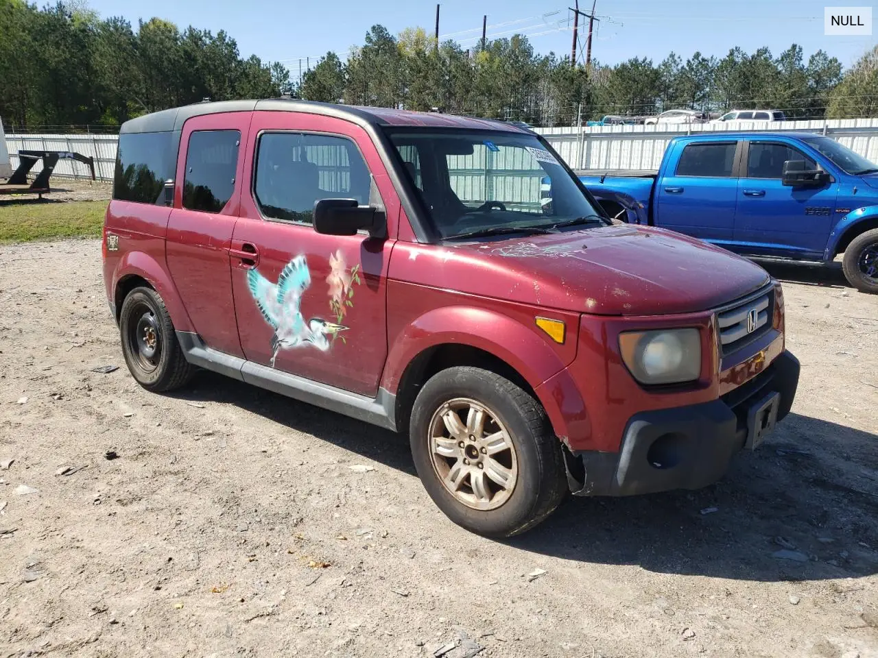 2007 Honda Element Ex VIN: 5J6YH28767L011242 Lot: 52603985