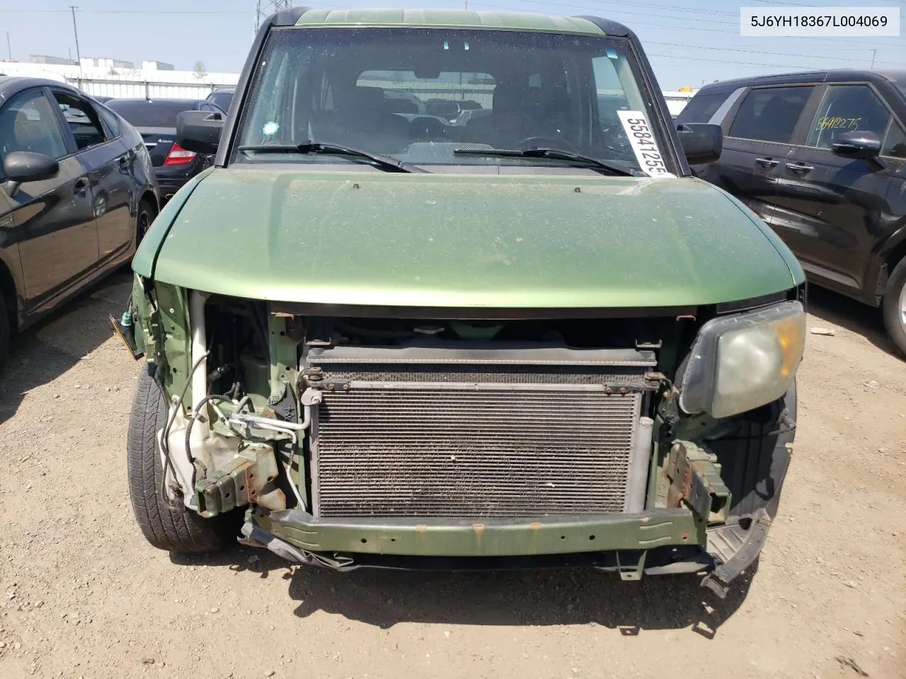 2007 Honda Element Lx VIN: 5J6YH18367L004069 Lot: 55841255