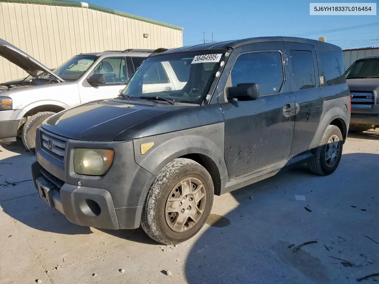 2007 Honda Element Lx VIN: 5J6YH18337L016454 Lot: 56464995