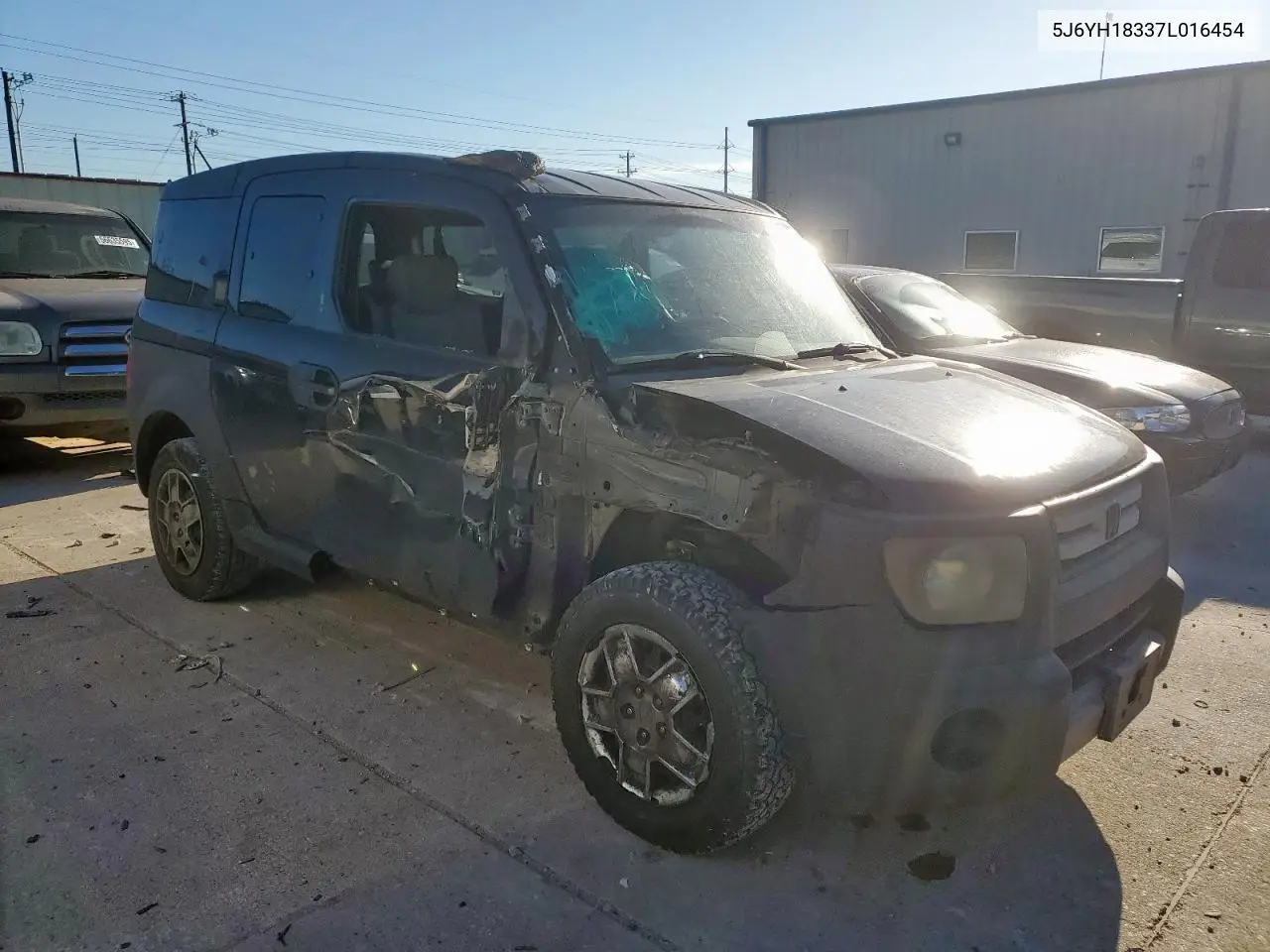 2007 Honda Element Lx VIN: 5J6YH18337L016454 Lot: 56464995