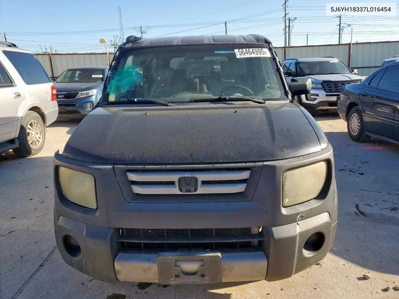 2007 Honda Element Lx VIN: 5J6YH18337L016454 Lot: 56464995