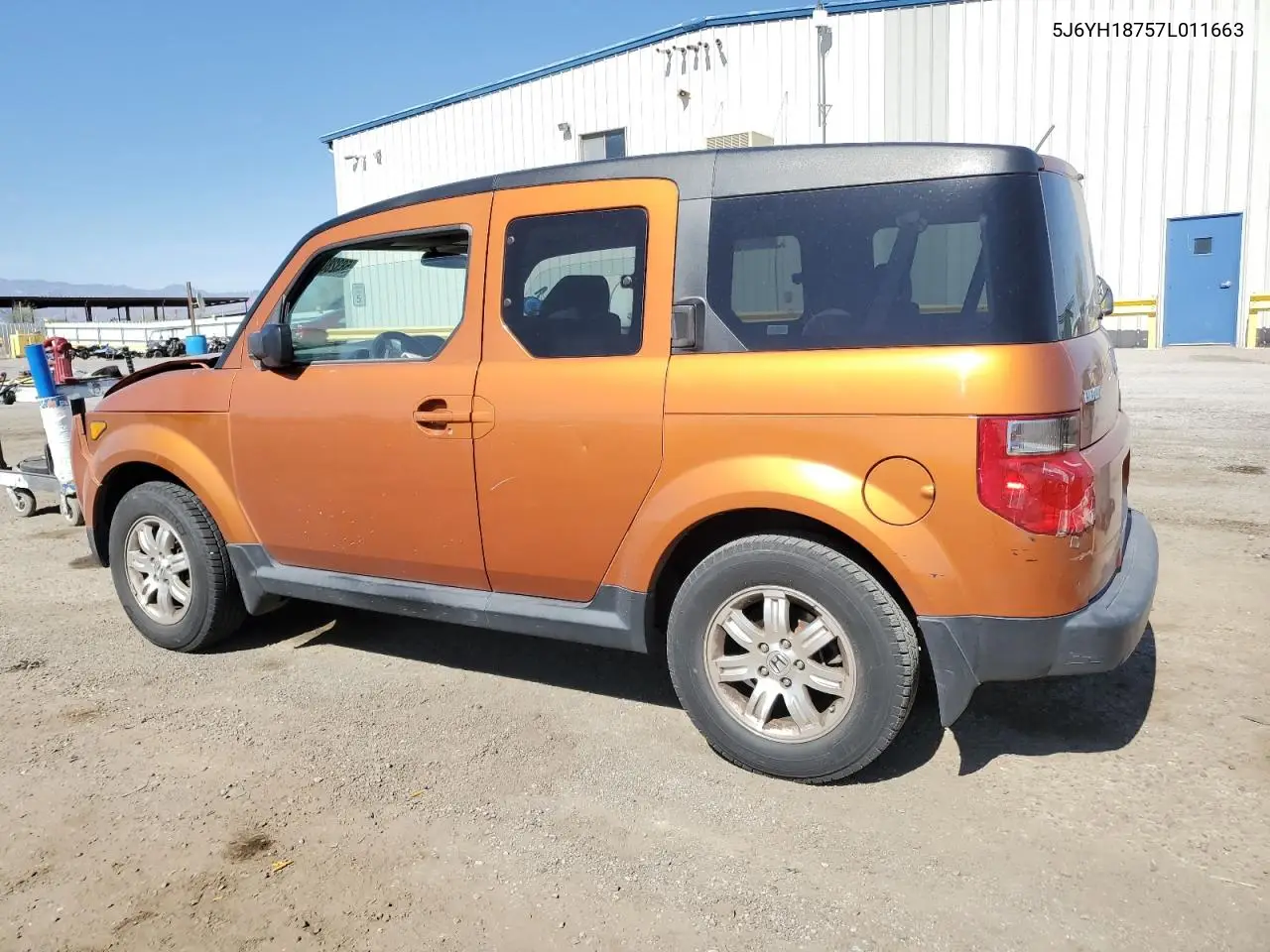 2007 Honda Element Ex VIN: 5J6YH18757L011663 Lot: 58328005