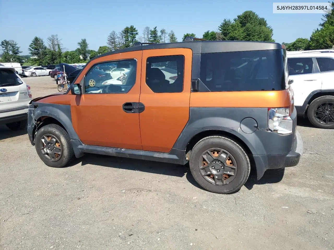 2007 Honda Element Lx VIN: 5J6YH28397L014584 Lot: 60825775
