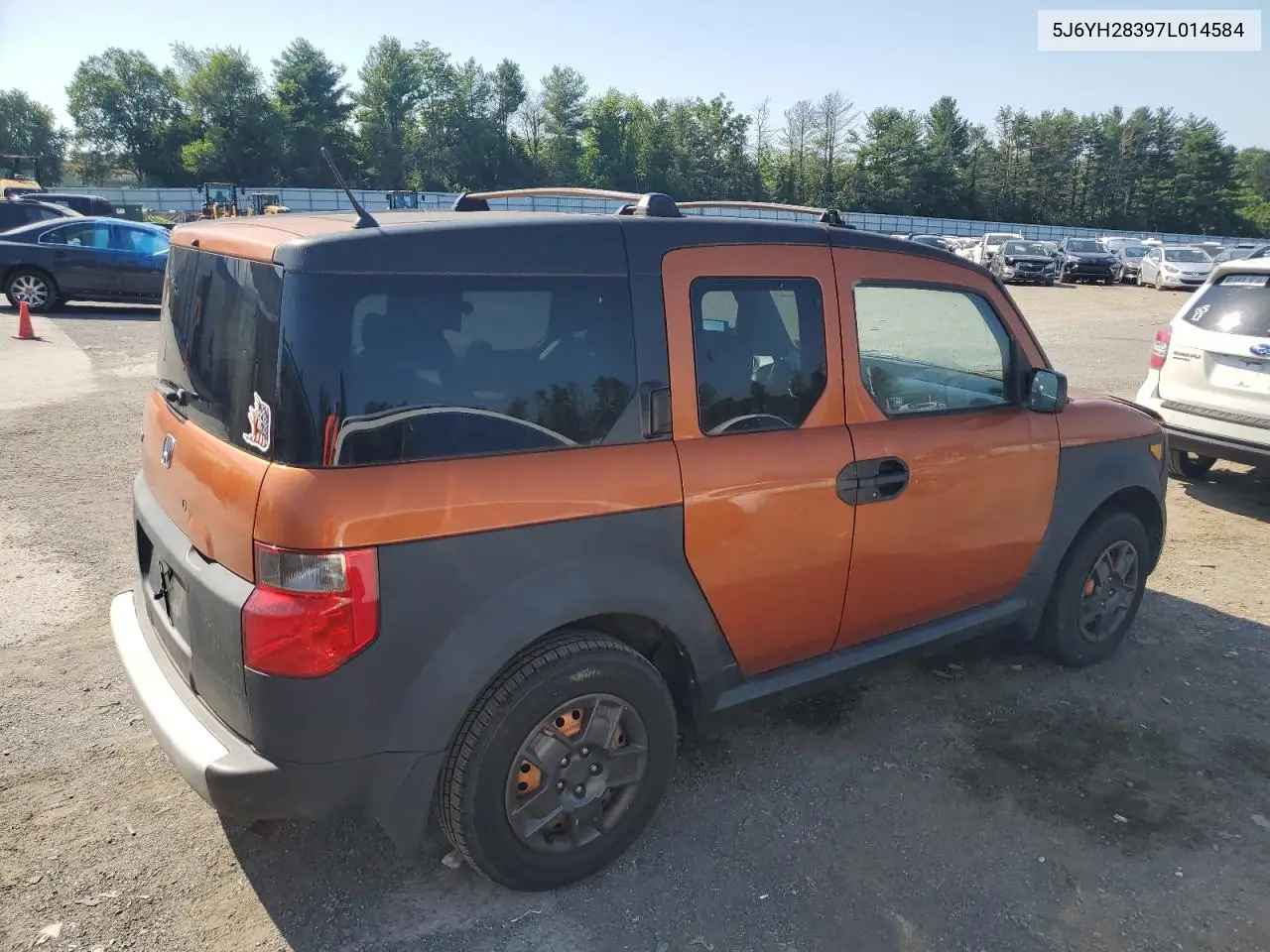 2007 Honda Element Lx VIN: 5J6YH28397L014584 Lot: 60825775