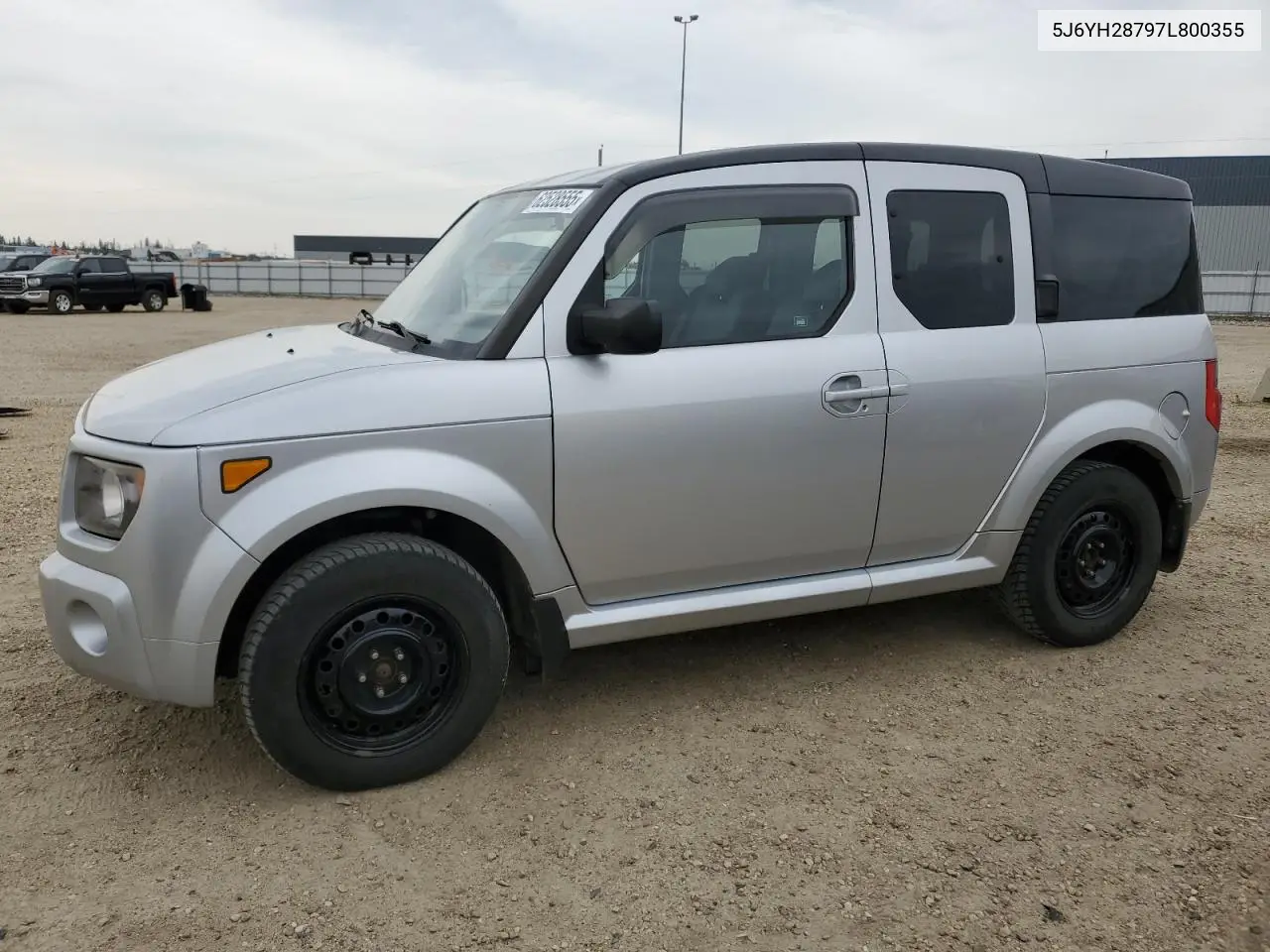 2007 Honda Element Ex VIN: 5J6YH28797L800355 Lot: 62528555