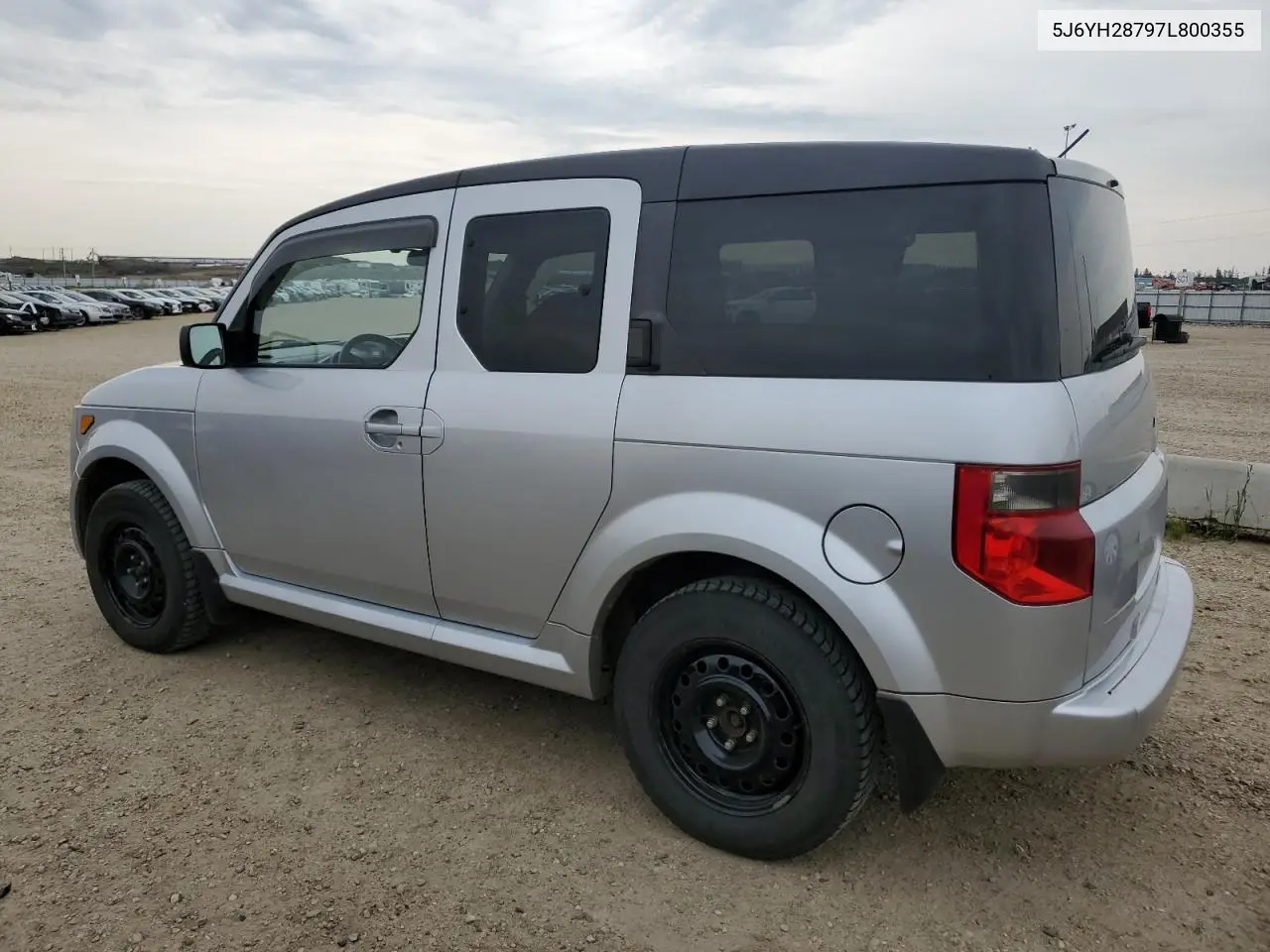 2007 Honda Element Ex VIN: 5J6YH28797L800355 Lot: 62528555