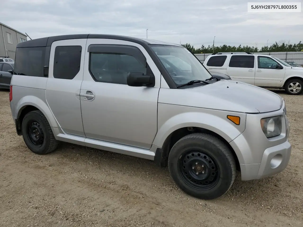 2007 Honda Element Ex VIN: 5J6YH28797L800355 Lot: 62528555