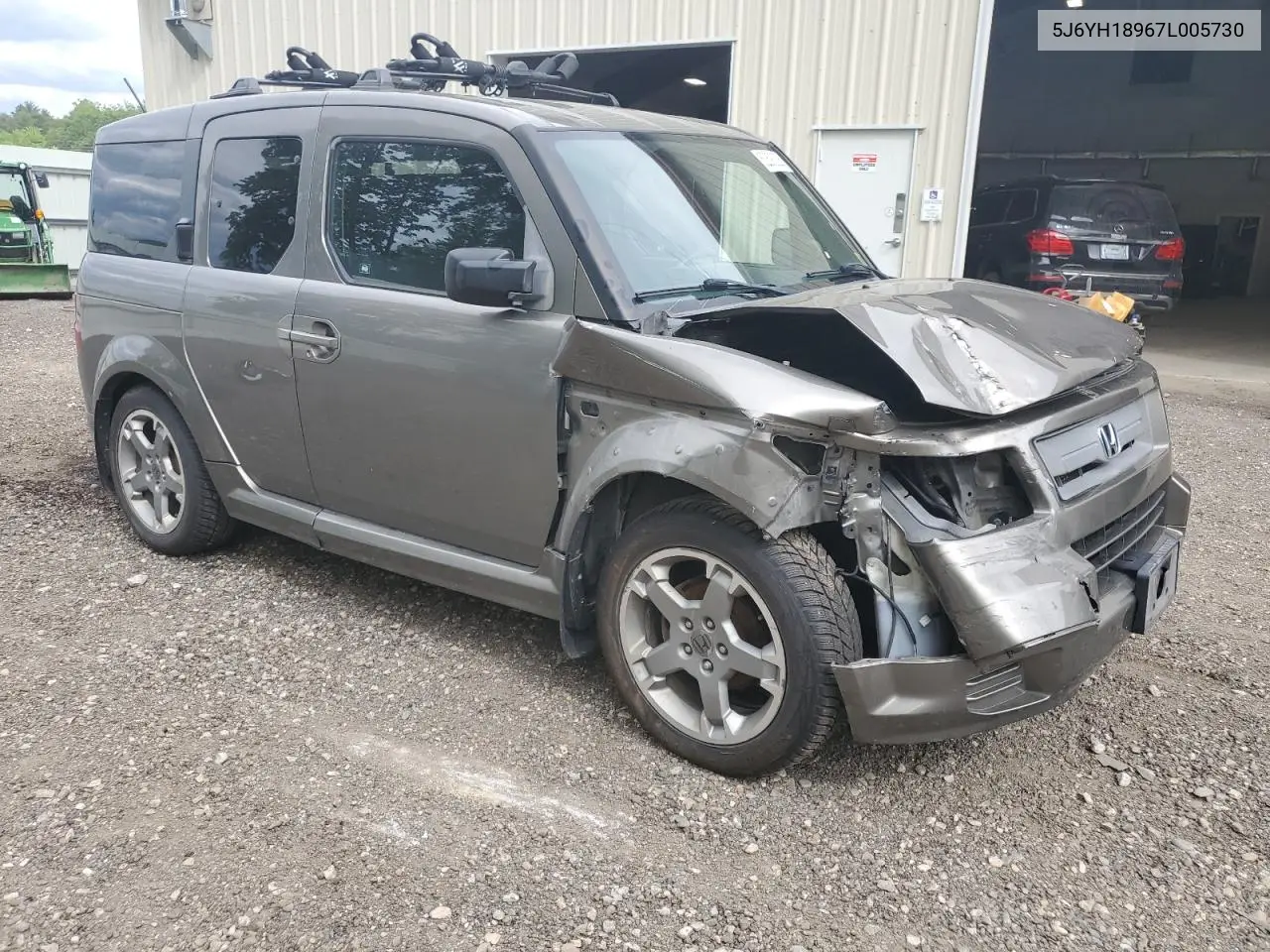 2007 Honda Element Sc VIN: 5J6YH18967L005730 Lot: 62698225