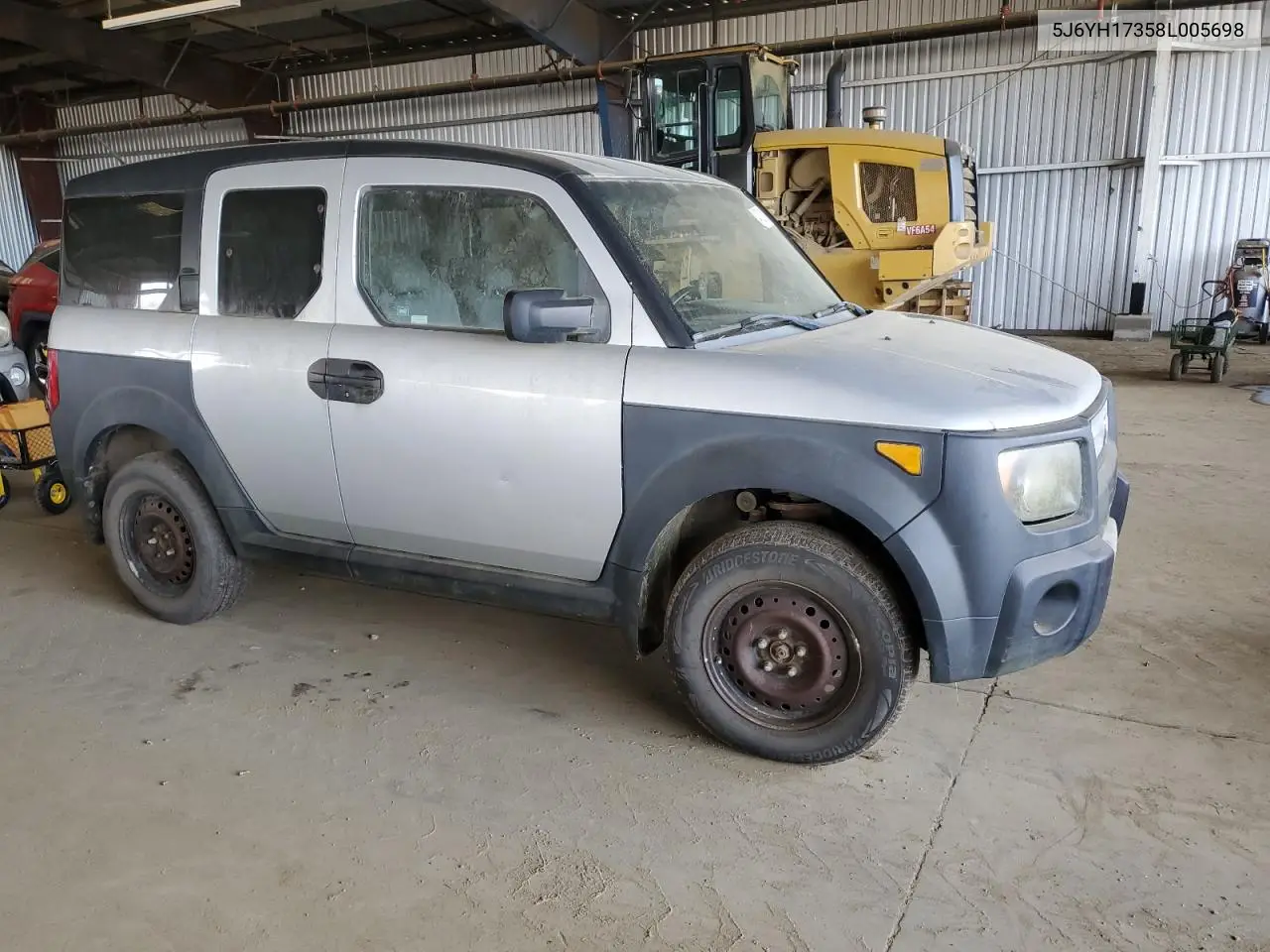 2008 Honda Element Lx VIN: 5J6YH17358L005698 Lot: 47031835