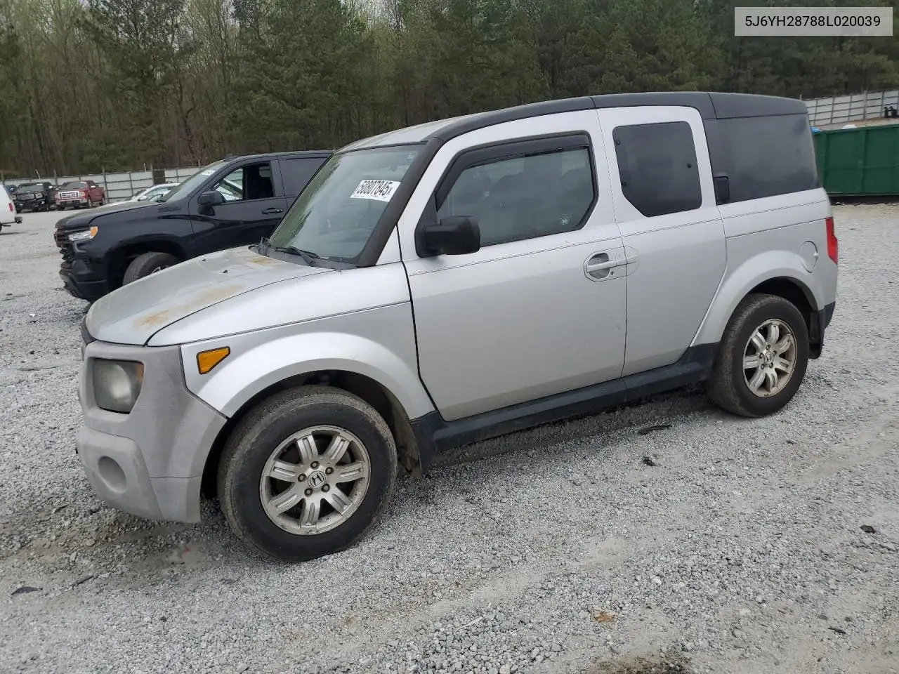 2008 Honda Element Ex VIN: 5J6YH28788L020039 Lot: 50807845