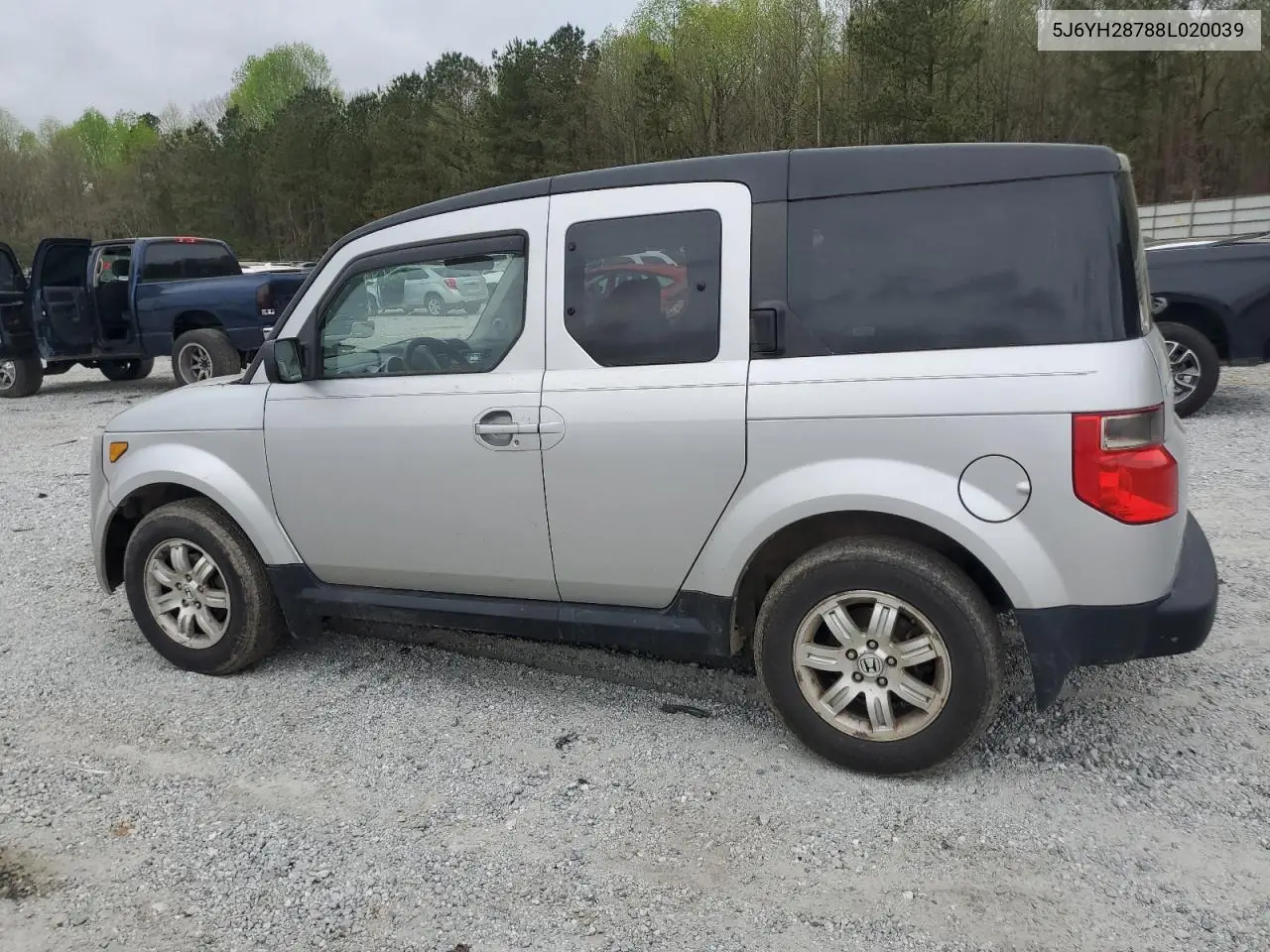 2008 Honda Element Ex VIN: 5J6YH28788L020039 Lot: 50807845