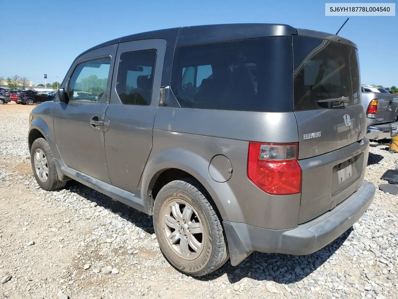 2008 Honda Element Ex VIN: 5J6YH18778L004540 Lot: 53396925