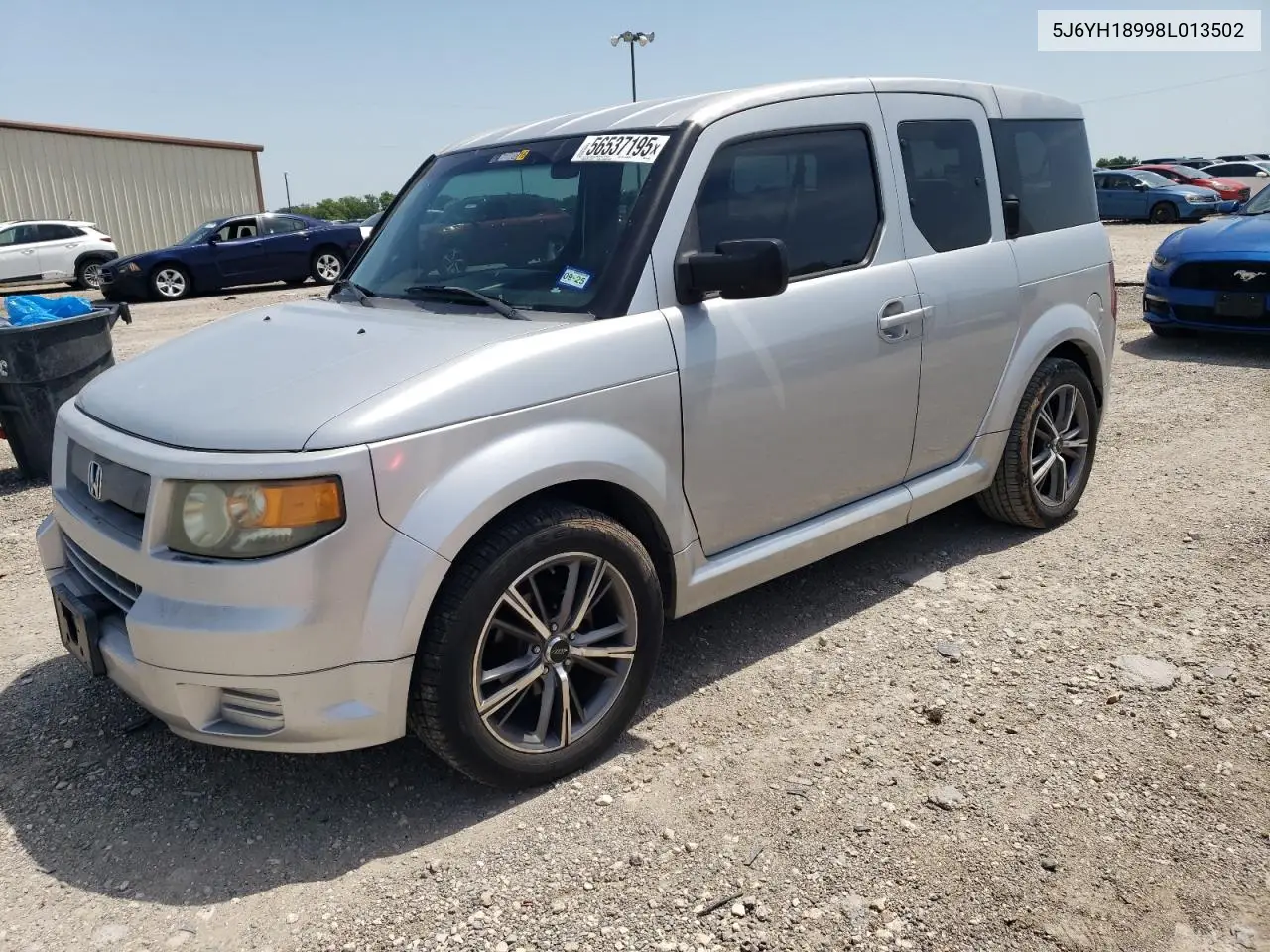 2008 Honda Element Sc VIN: 5J6YH18998L013502 Lot: 56537195