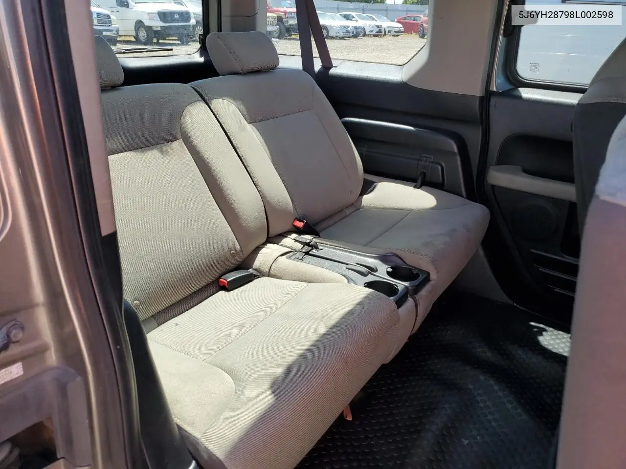 2008 Honda Element Ex VIN: 5J6YH28798L002598 Lot: 56595955