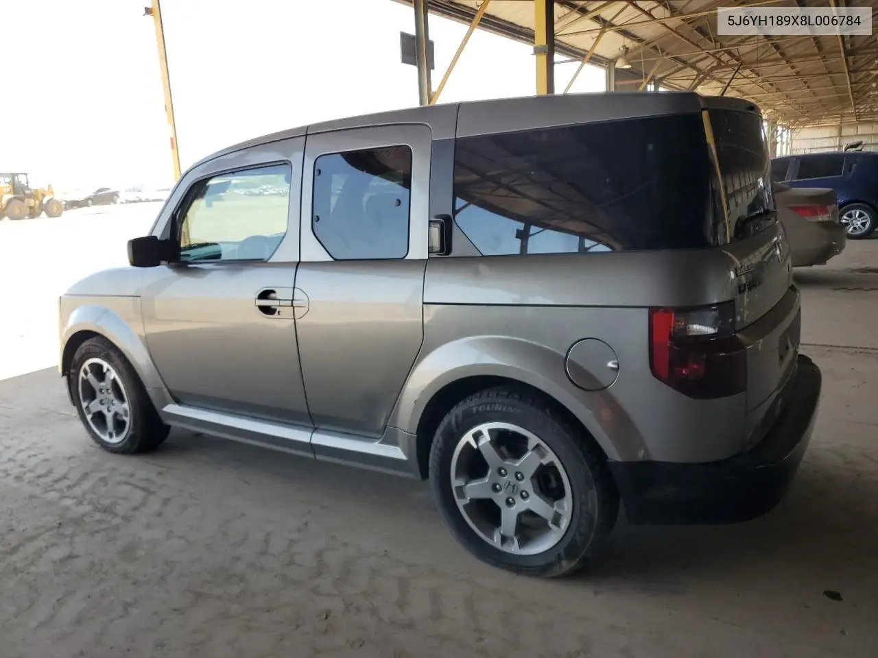 2008 Honda Element Sc VIN: 5J6YH189X8L006784 Lot: 57028885