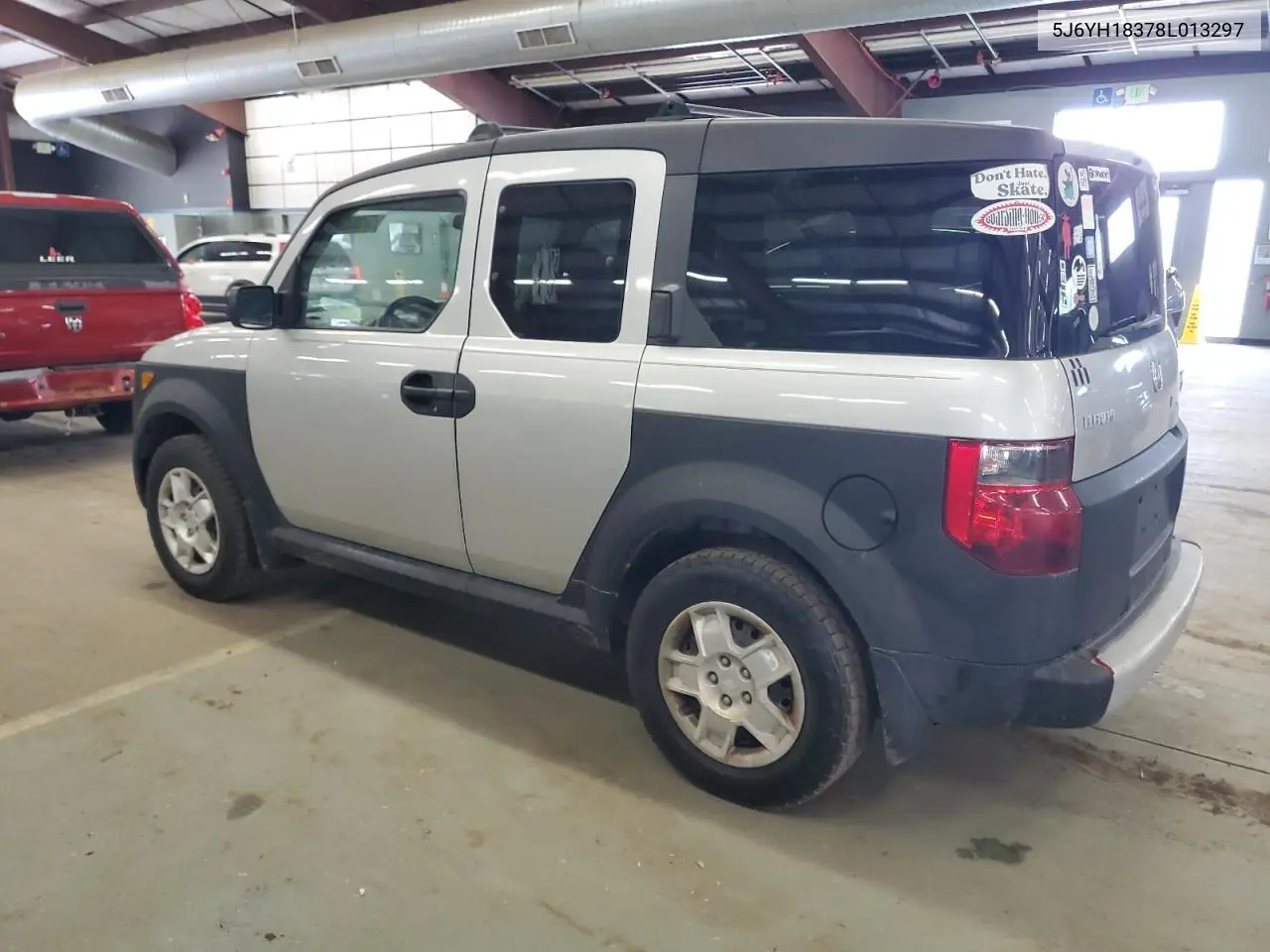 2008 Honda Element Lx VIN: 5J6YH18378L013297 Lot: 57203295