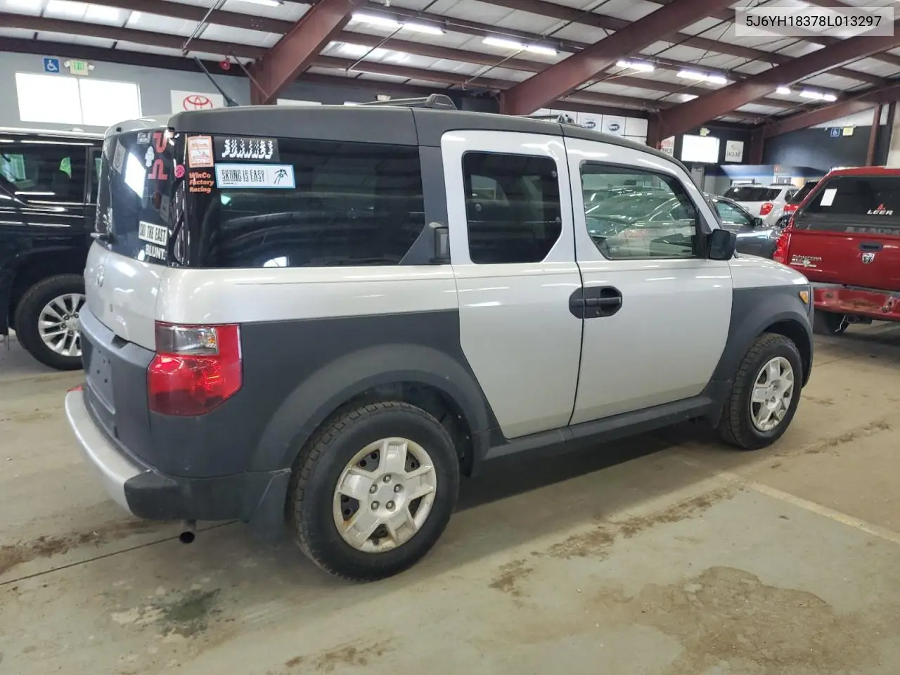2008 Honda Element Lx VIN: 5J6YH18378L013297 Lot: 57203295